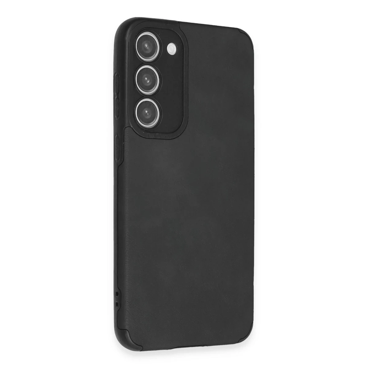 Newface Samsung Galaxy S23 Plus Kılıf Loop Deri Silikon - Siyah
