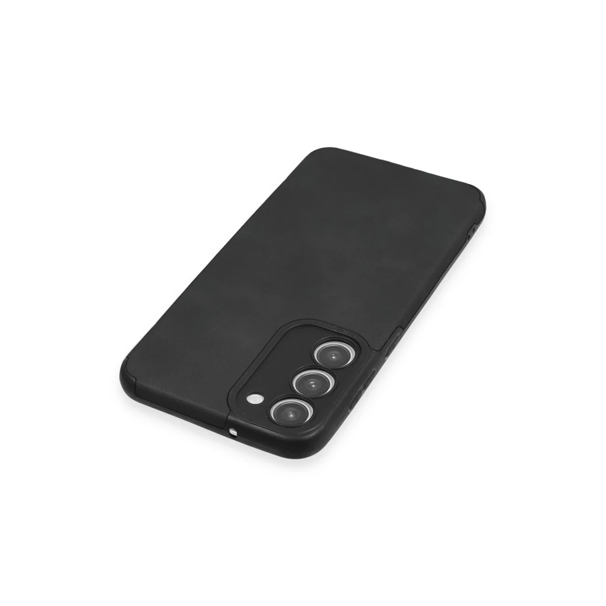 Newface Samsung Galaxy S23 Plus Kılıf Loop Deri Silikon - Siyah