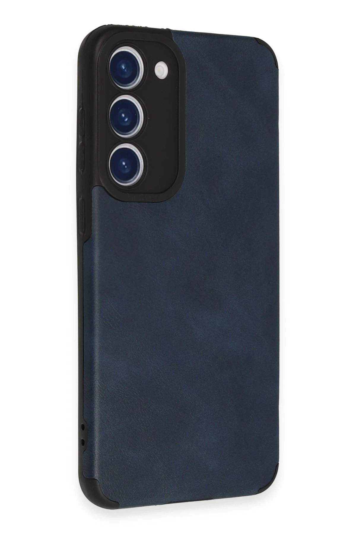 Newface Samsung Galaxy S23 Plus Kılıf Loop Deri Silikon - Lacivert