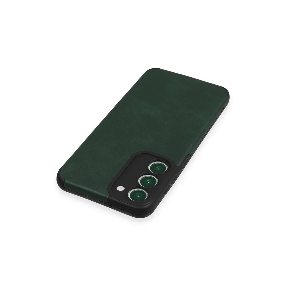 Newface Samsung Galaxy S23 Plus Kılıf Loop Deri Silikon - Yeşil