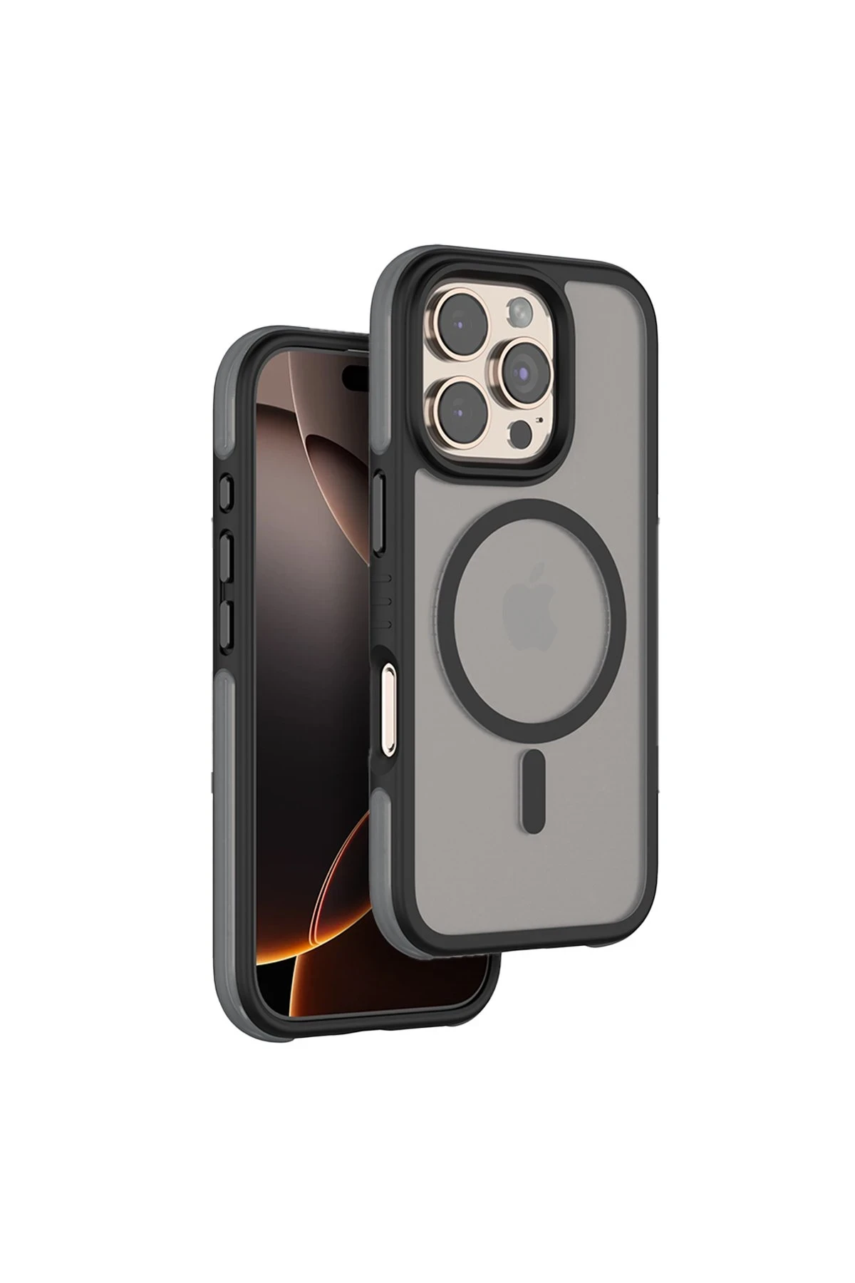 Venco iPhone 16 Pro Max Orbit Magsafe Kapak - Siyah