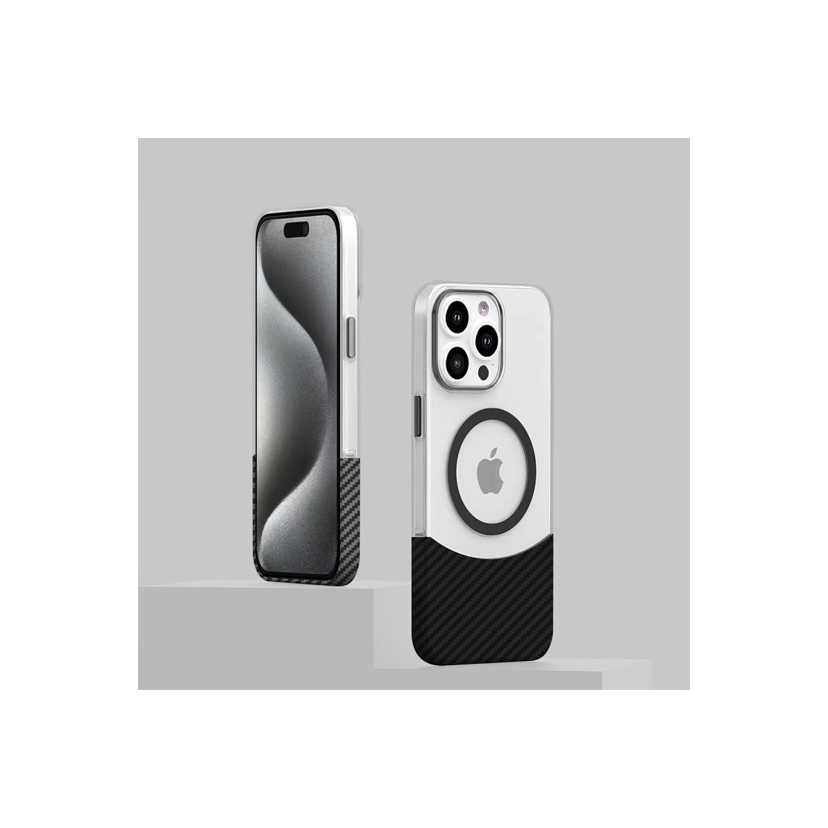 Joko Apple iPhone 16 Plus Carbon Puzzle Magsafe Kapak - Siyah — görsel 9