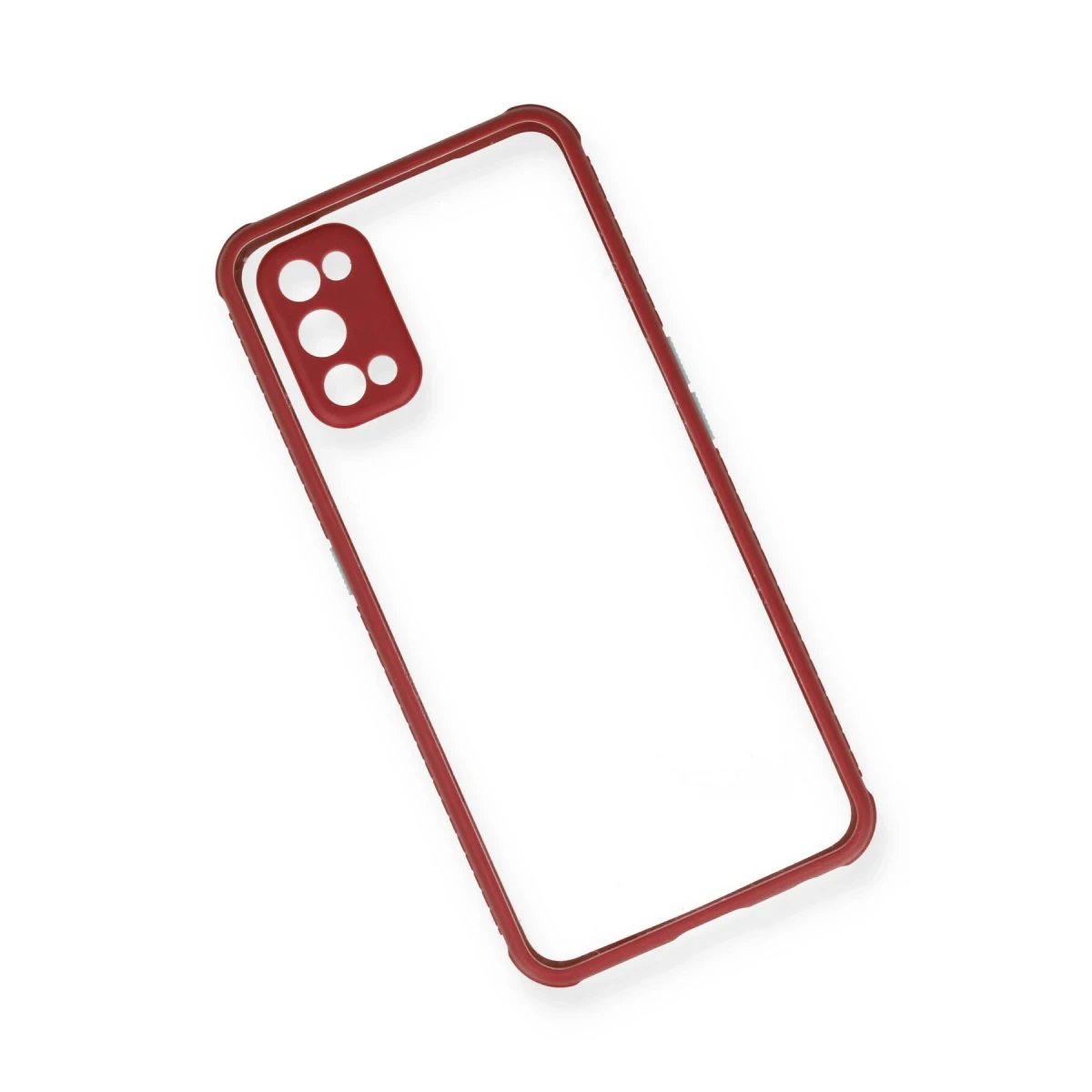Realme 7 Pro Kılıf Miami Şeffaf Silikon - Fuşya