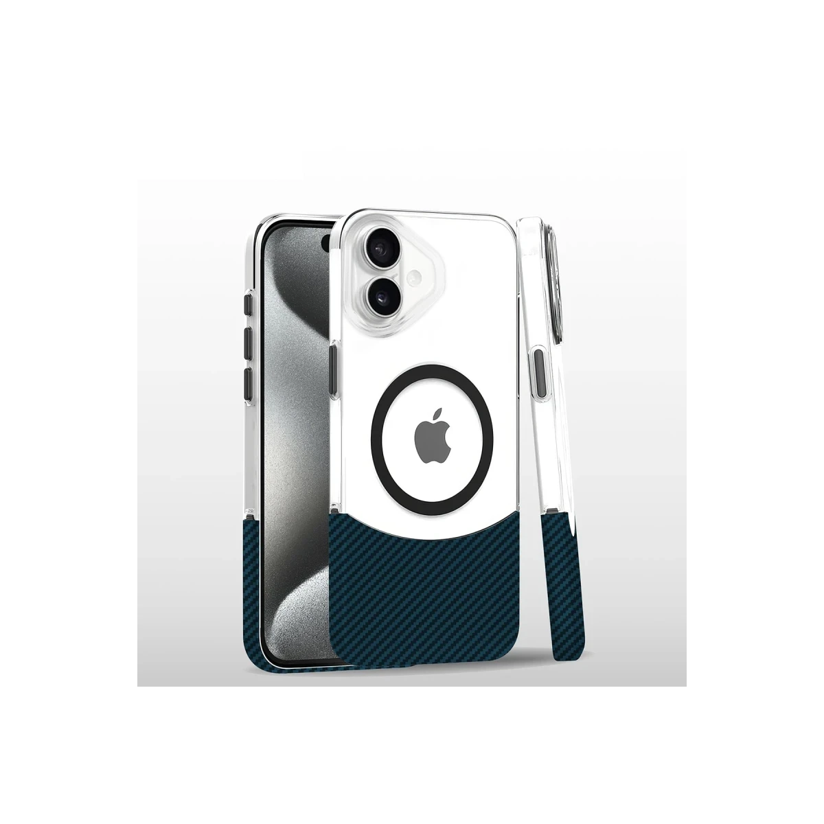 Joko Apple iPhone 16 Plus Carbon Puzzle Magsafe Kapak - Yeşil