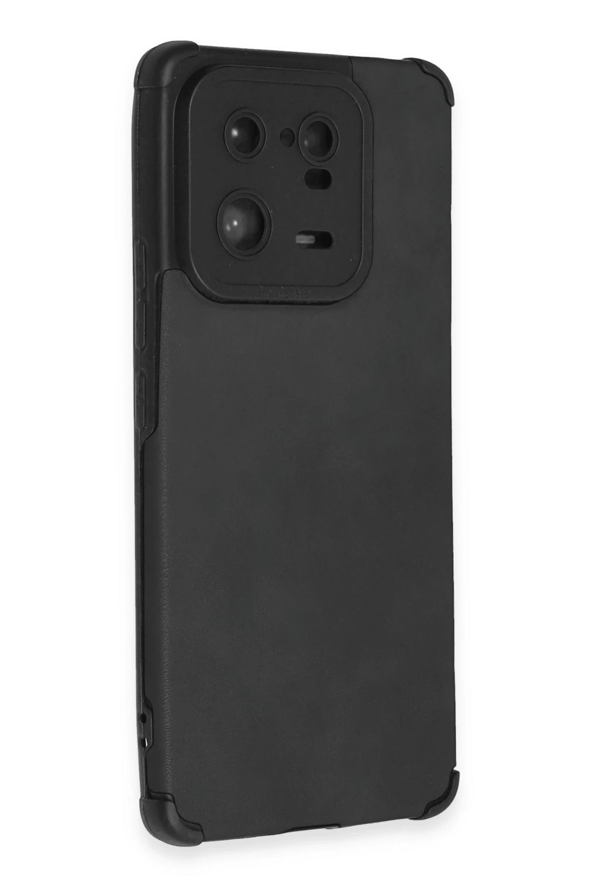 Newface Xiaomi Mi 13 Pro Kılıf Loop Deri Silikon - Siyah