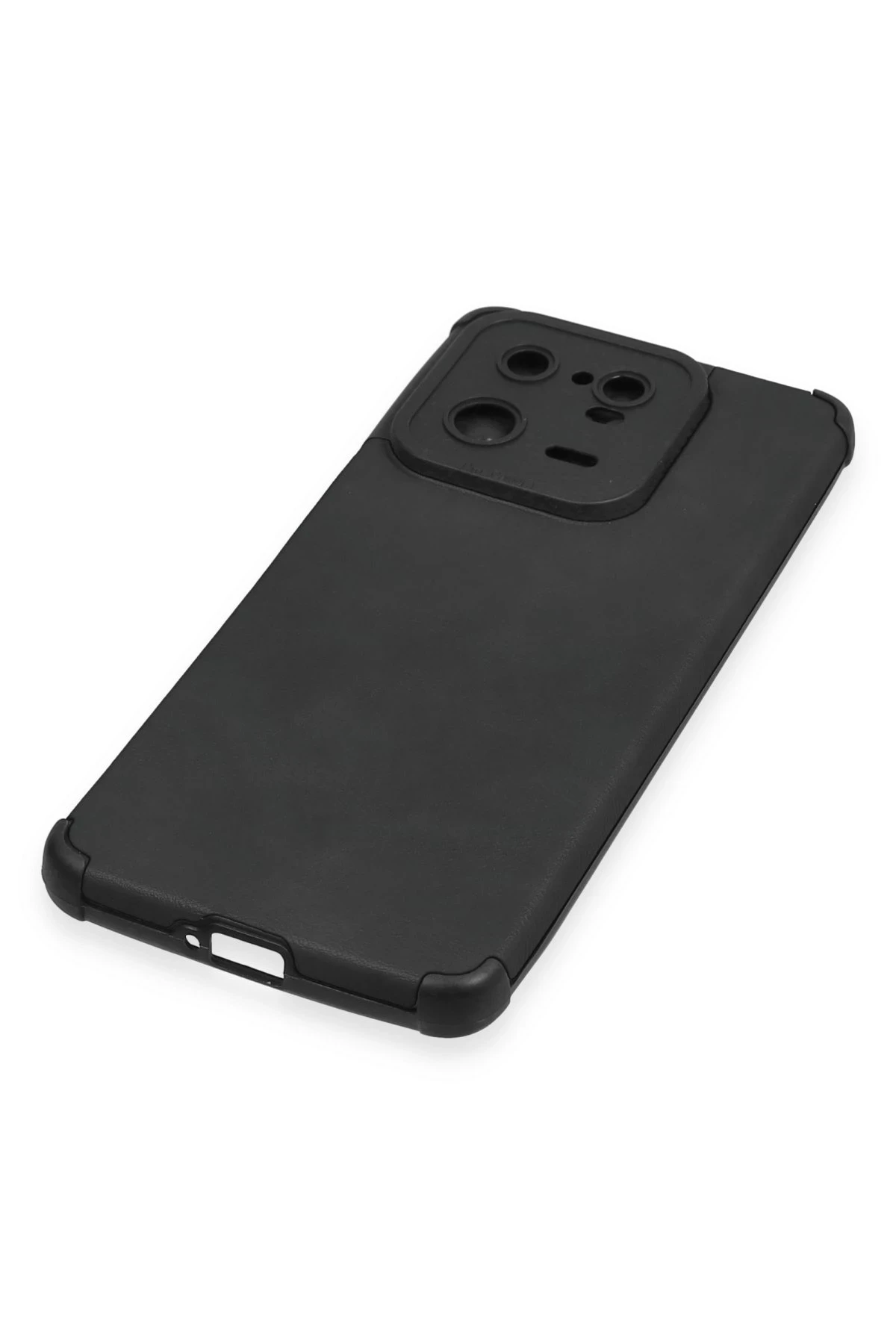 Newface Xiaomi Mi 13 Pro Kılıf Loop Deri Silikon - Siyah