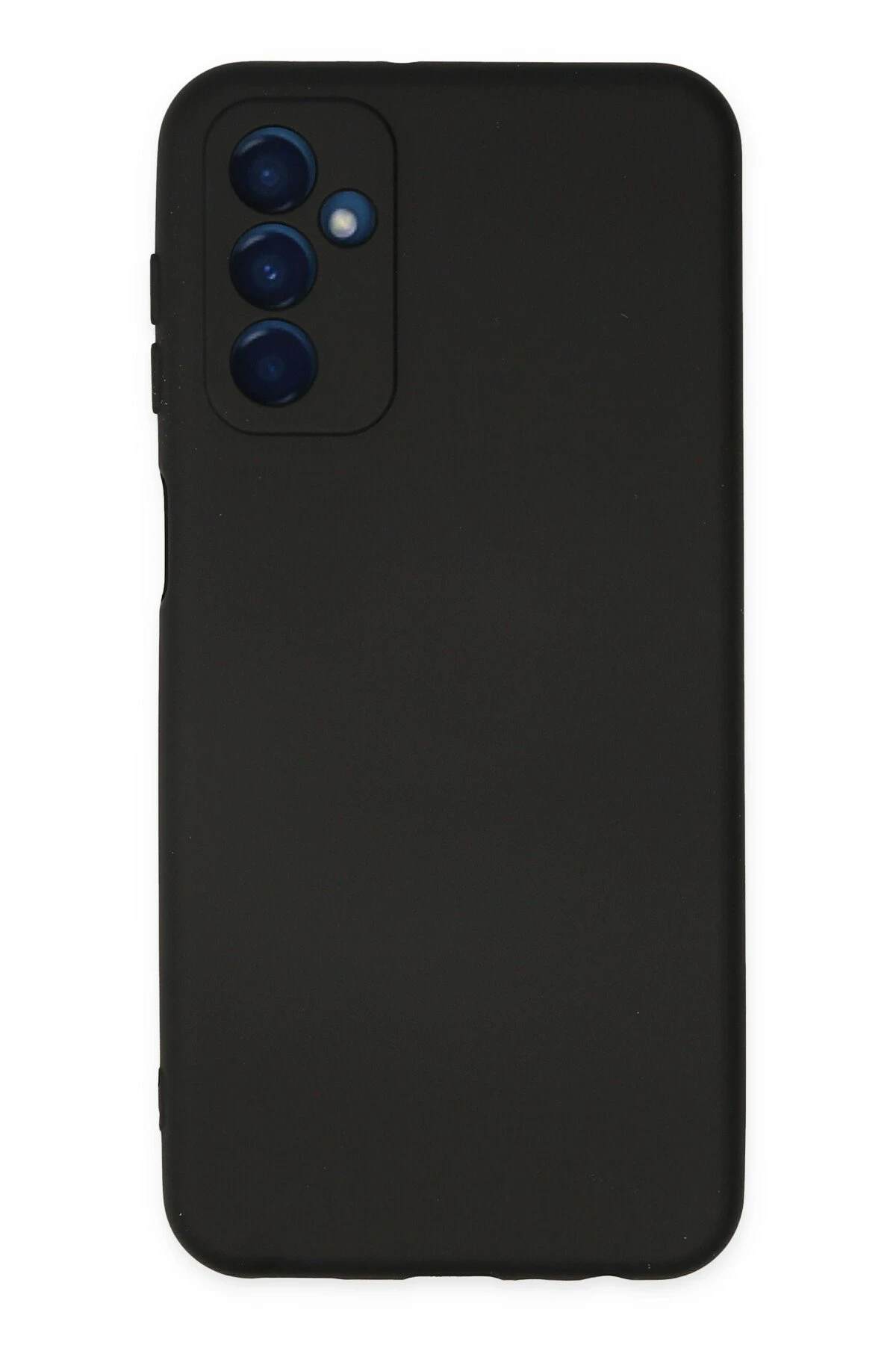 Newface Samsung Galaxy M23 Kılıf Nano içi Kadife Silikon - Siyah