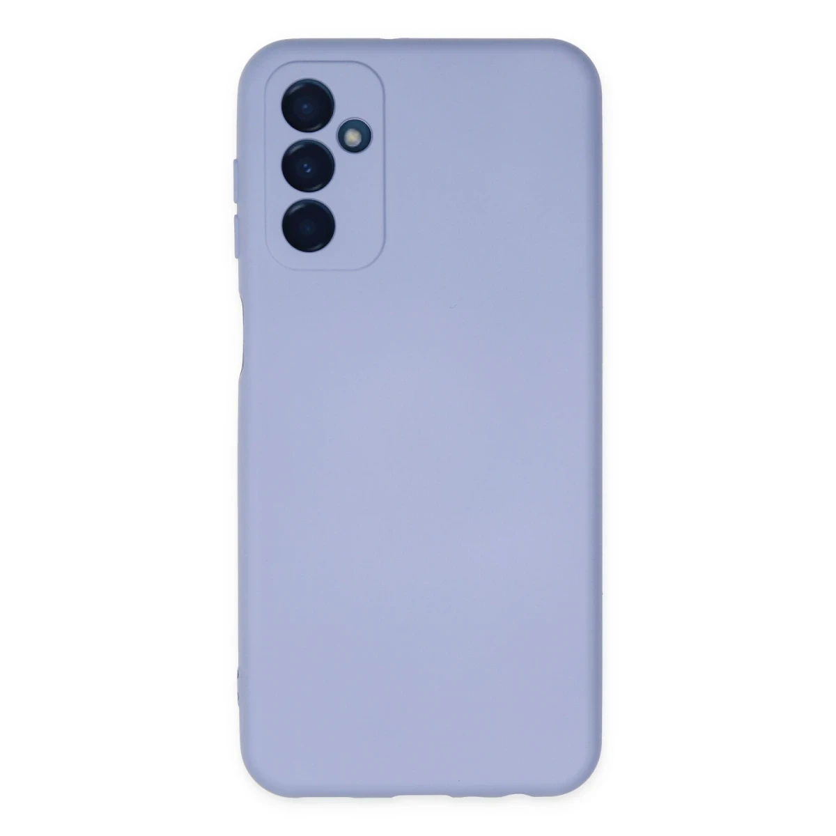 Newface Samsung Galaxy M23 Kılıf Nano içi Kadife Silikon - Lila
