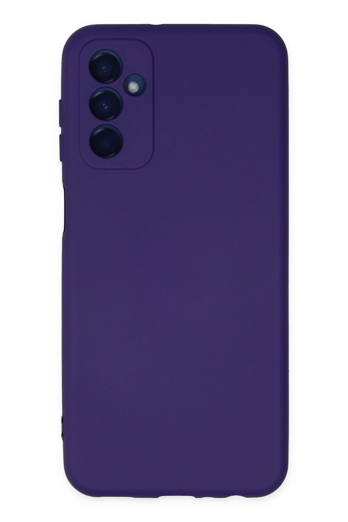 Newface Samsung Galaxy M23 Kılıf Nano içi Kadife Silikon - Mor