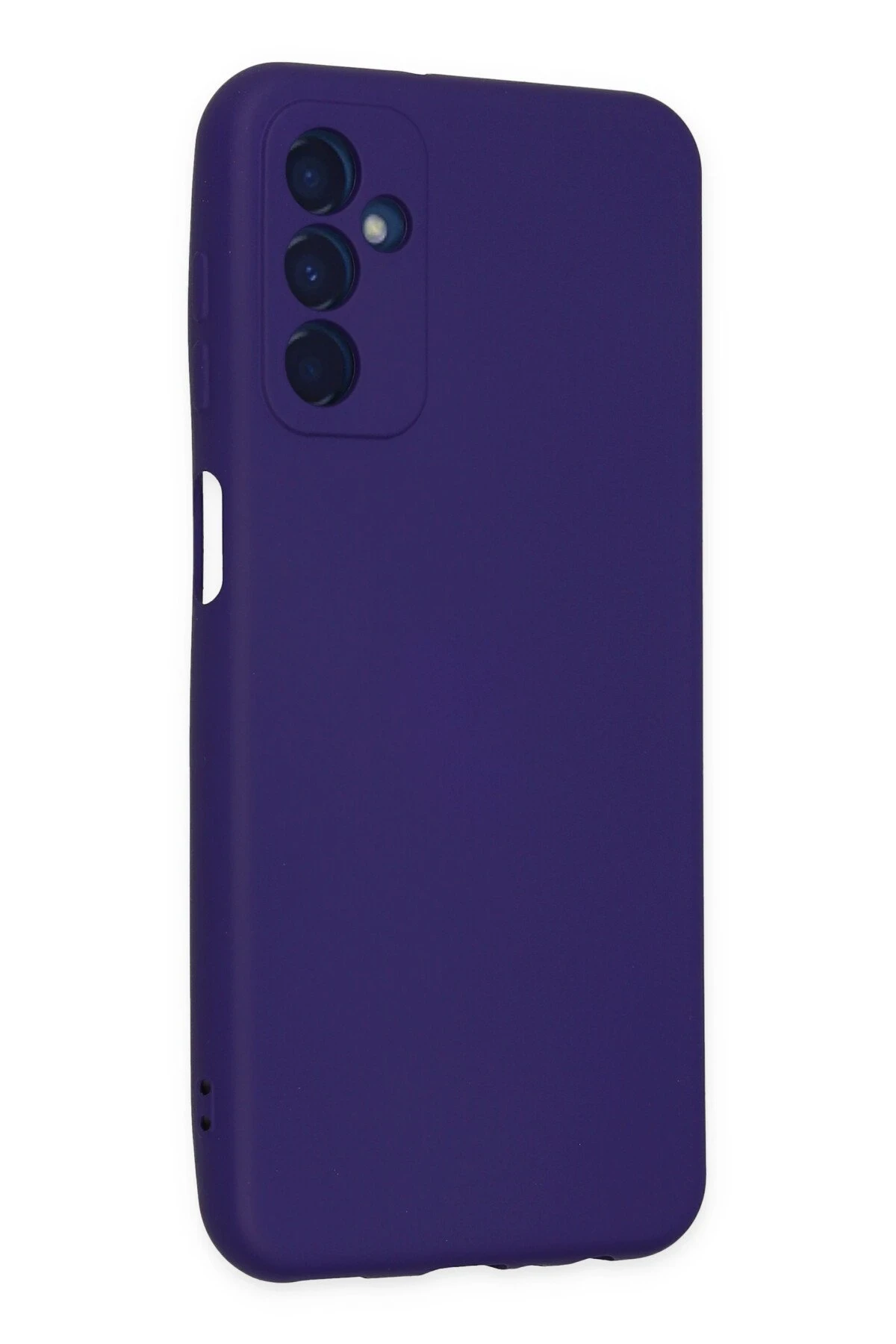 Newface Samsung Galaxy M23 Kılıf Nano içi Kadife Silikon - Mor