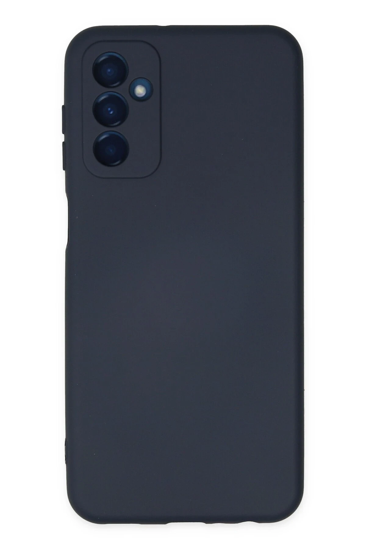 Newface Samsung Galaxy M23 Kılıf Nano içi Kadife Silikon - Lacivert