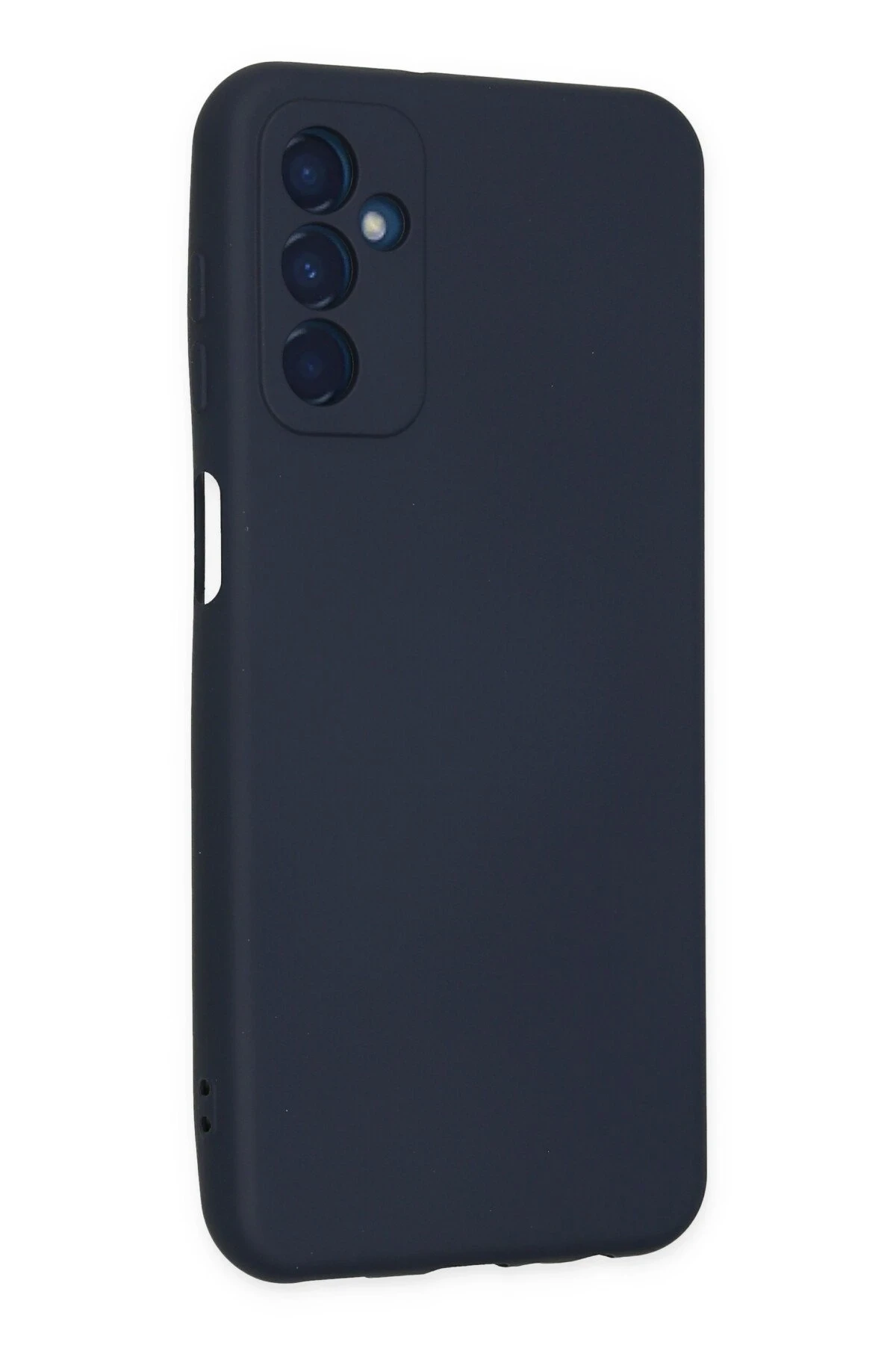 Newface Samsung Galaxy M23 Kılıf Nano içi Kadife Silikon - Lacivert
