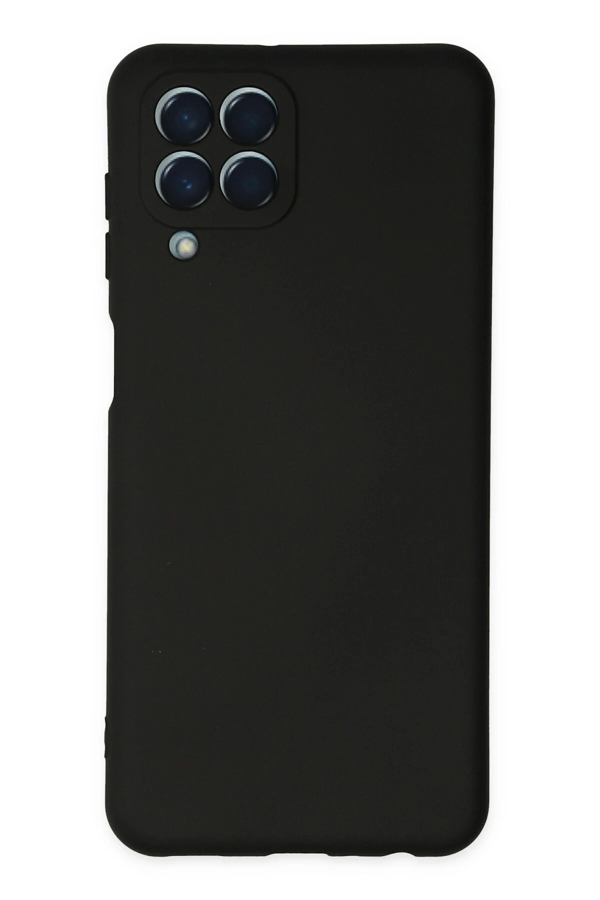 Newface Samsung Galaxy M33 Kılıf Nano içi Kadife Silikon - Siyah