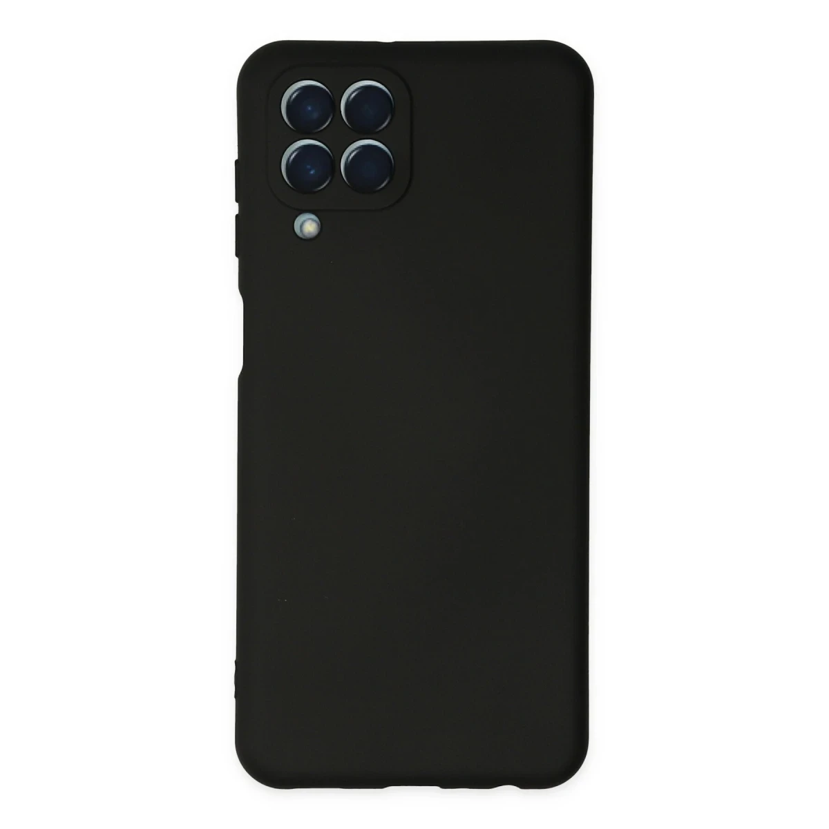 Newface Samsung Galaxy M33 Kılıf Nano içi Kadife Silikon - Siyah