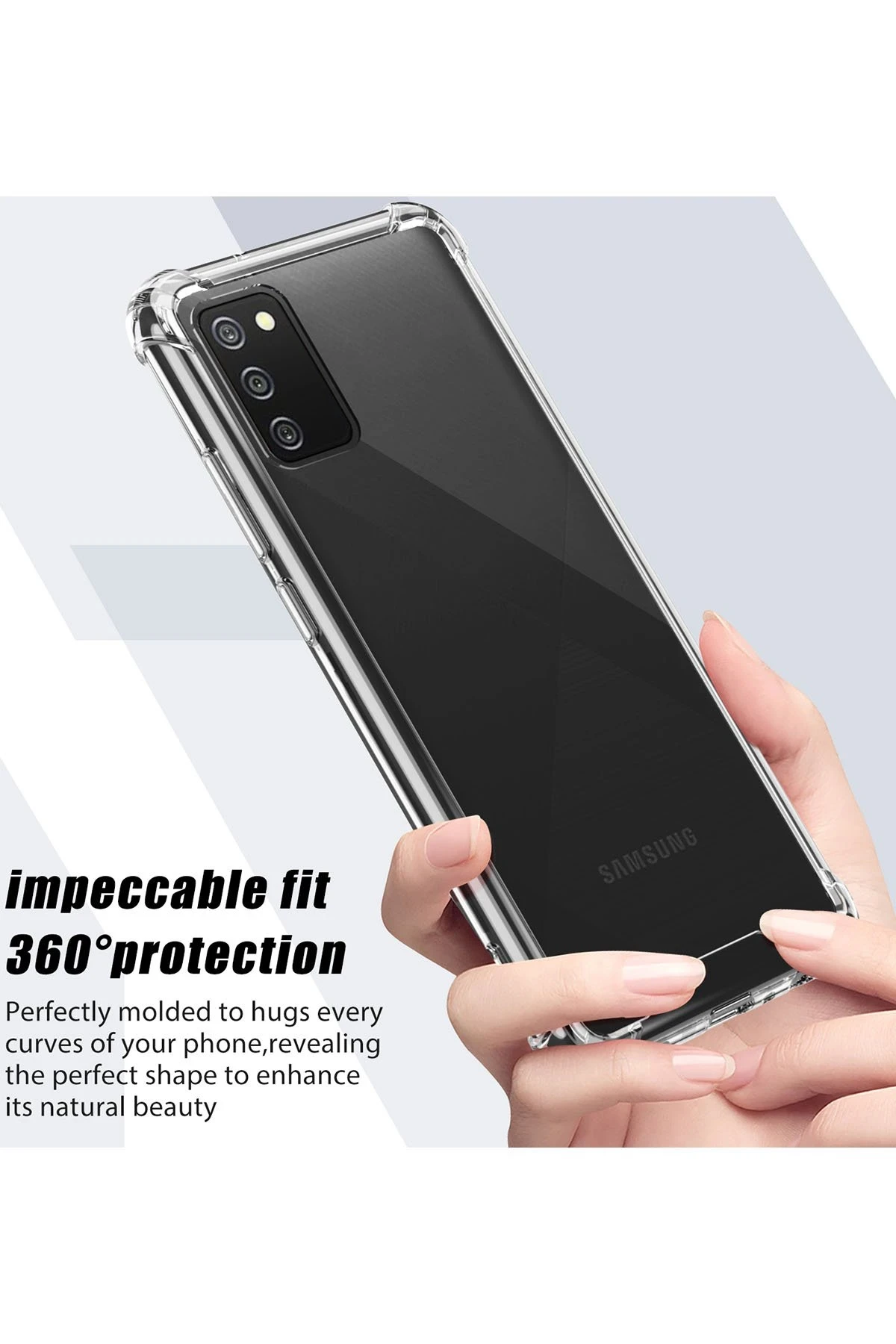 Newface Samsung Galaxy A02S Kılıf Olex Tpu Silikon