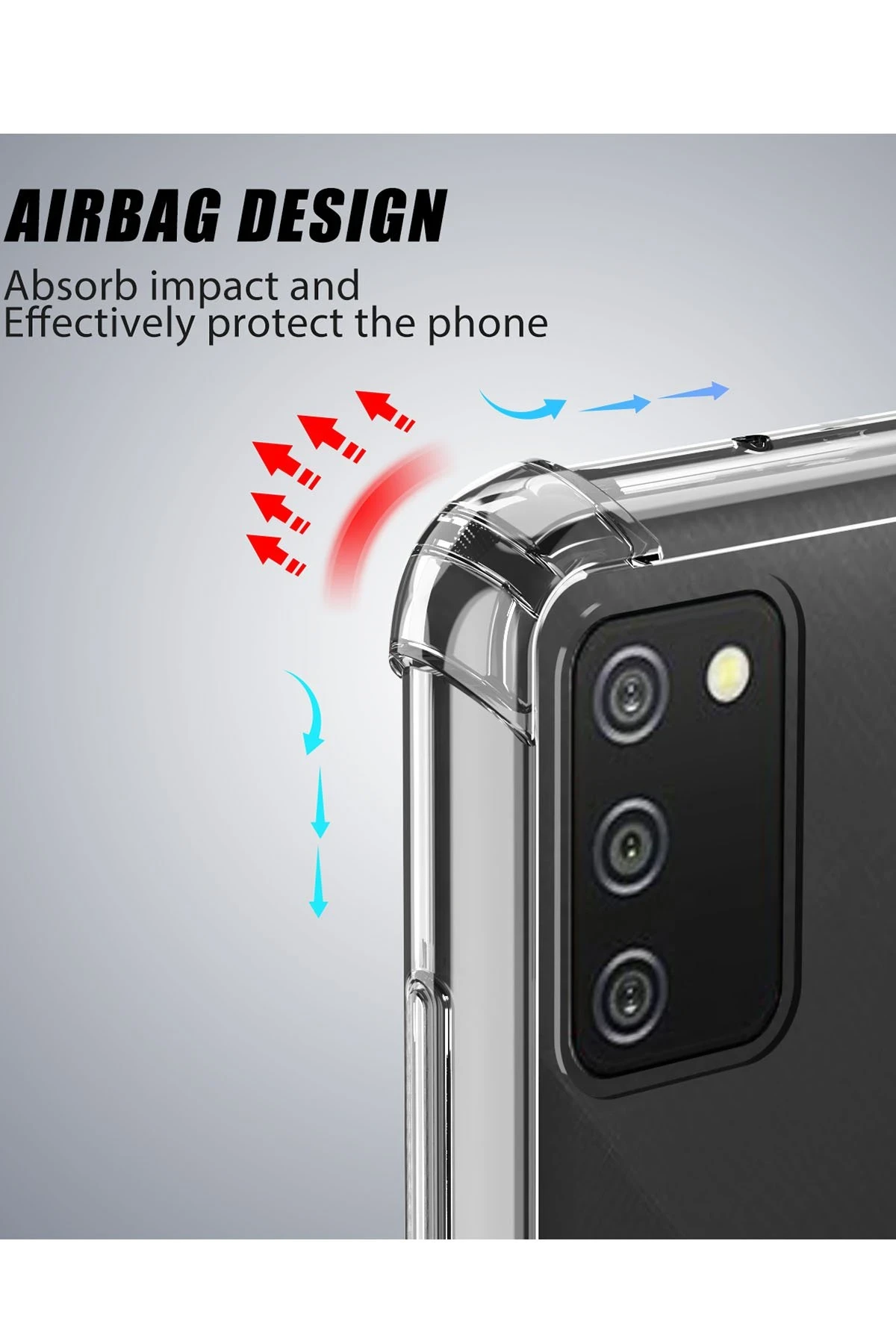 Newface Samsung Galaxy A02S Kılıf Olex Tpu Silikon