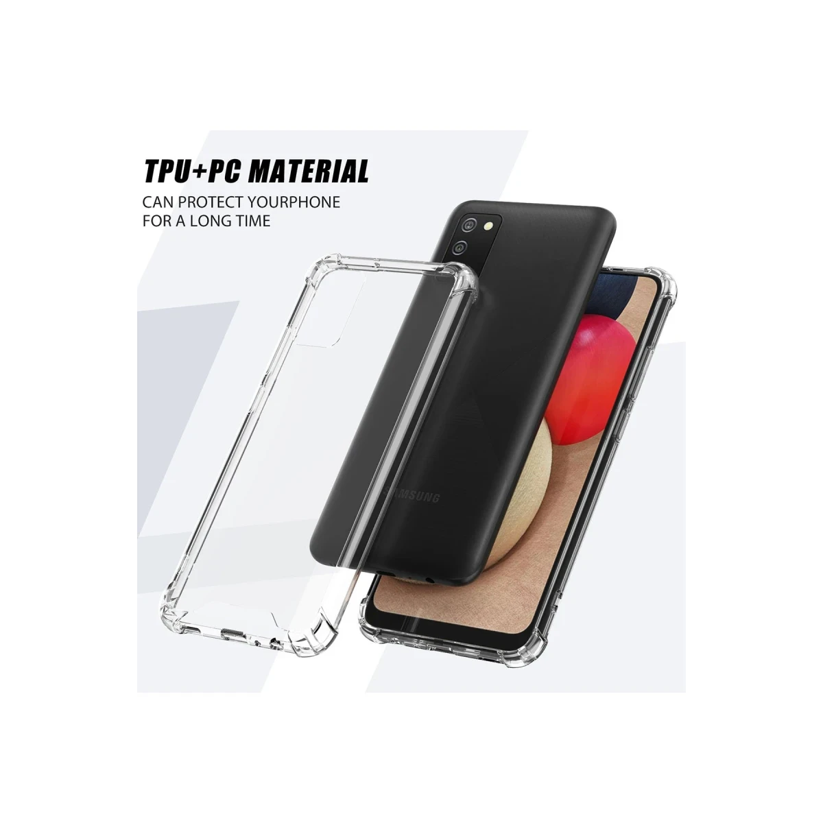 Newface Samsung Galaxy A02S Kılıf Olex Tpu Silikon