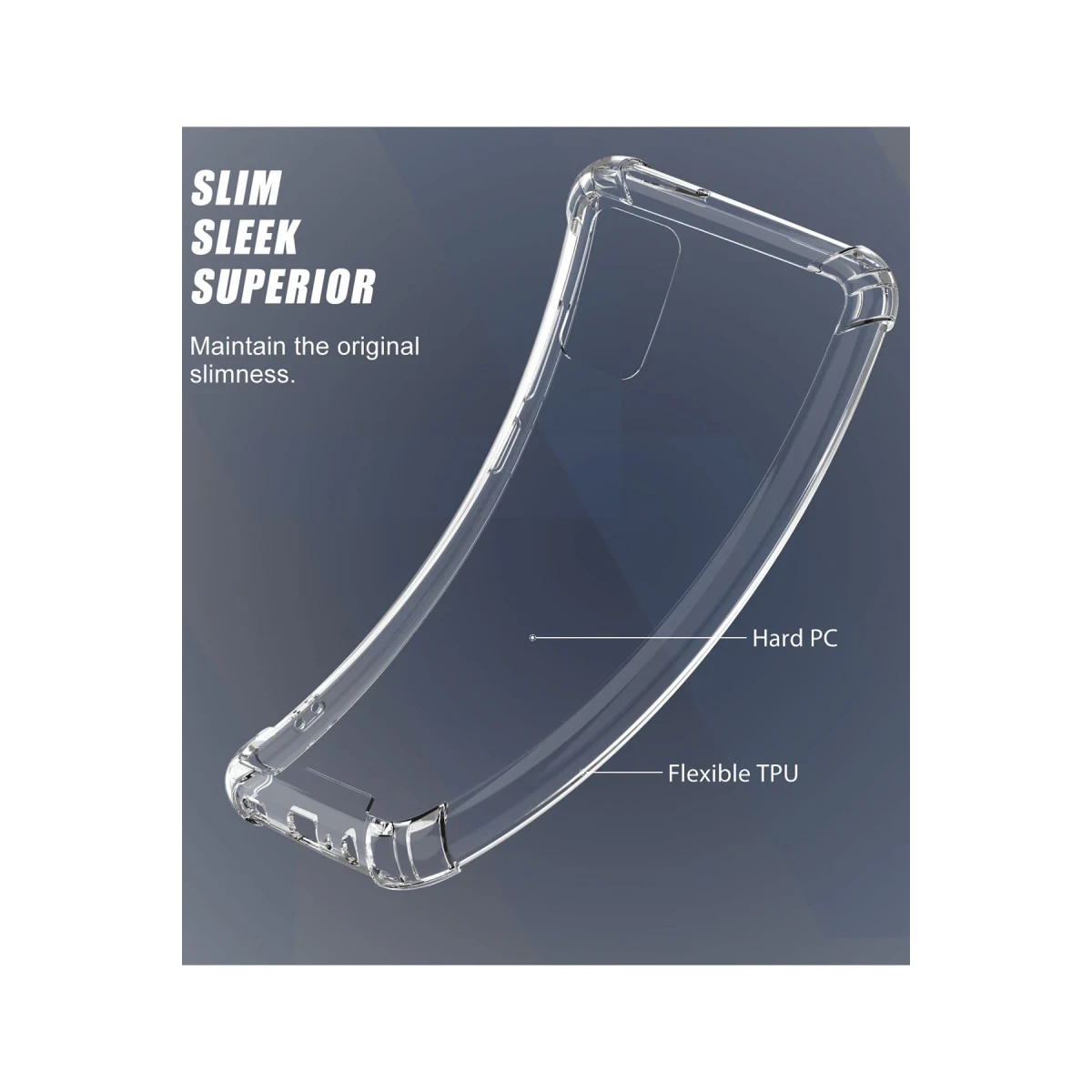 Newface Samsung Galaxy A02S Kılıf Olex Tpu Silikon