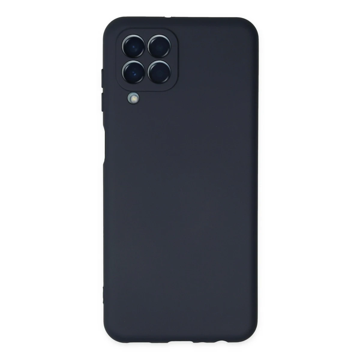 Newface Samsung Galaxy M33 Kılıf Nano içi Kadife Silikon - Lacivert