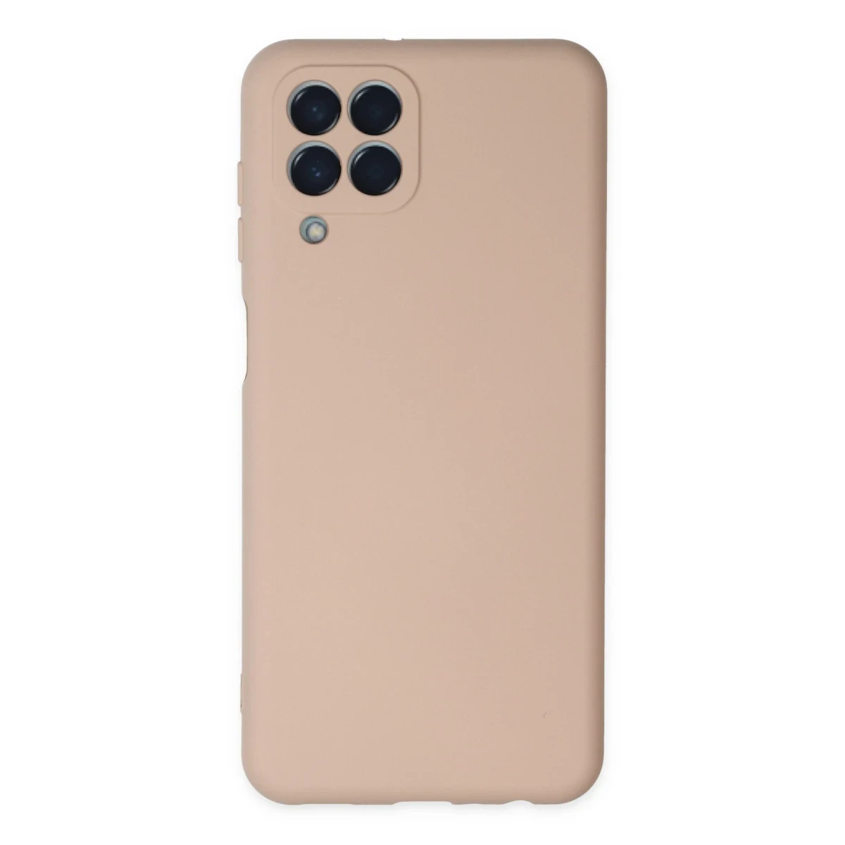 Newface Samsung Galaxy M33 Kılıf Nano içi Kadife Silikon - Pudra
