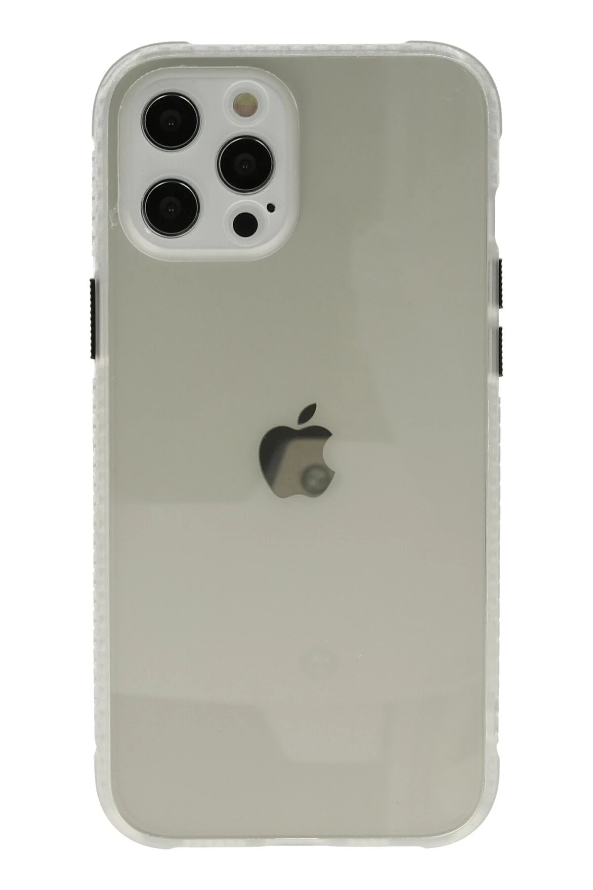 Newface iPhone 12 Pro Kılıf Miami Şeffaf Silikon - Şeffaf