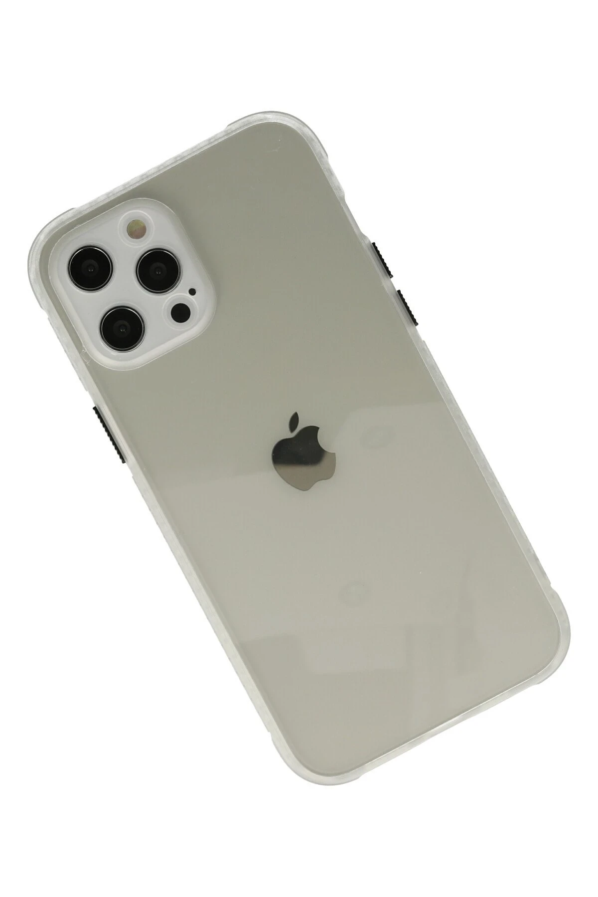 Newface iPhone 12 Pro Kılıf Miami Şeffaf Silikon - Şeffaf