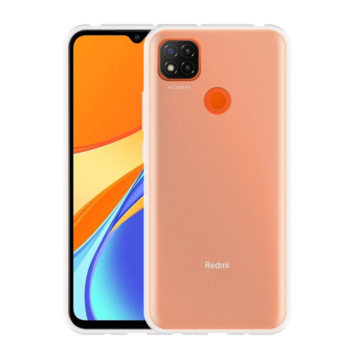 Newface Xiaomi Redmi 9C Kılıf Lüx Şeffaf Silikon
