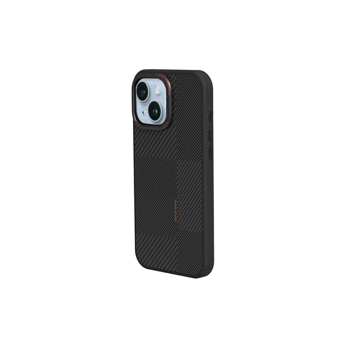 Joko Apple iPhone 15 Orange Karbon Magsafe Kapak - Siyah — görsel 7