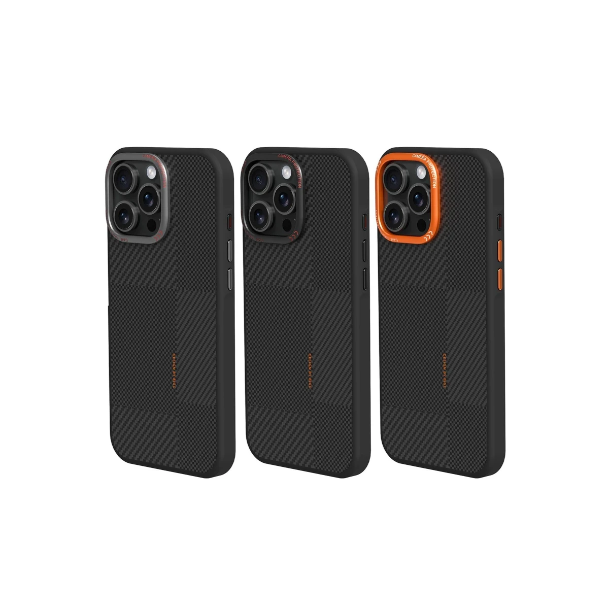 Joko Apple iPhone 16 Pro Orange Karbon Magsafe Kapak - Siyah — görsel 8