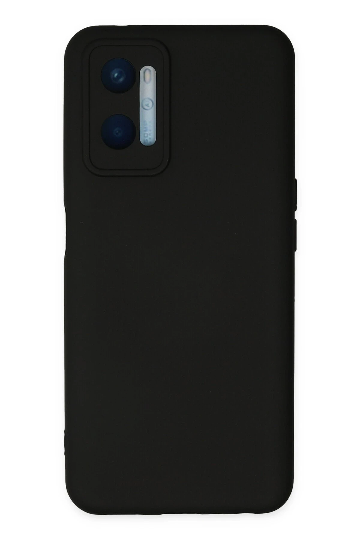 Newface Oppo A96 Kılıf Nano içi Kadife Silikon - Siyah