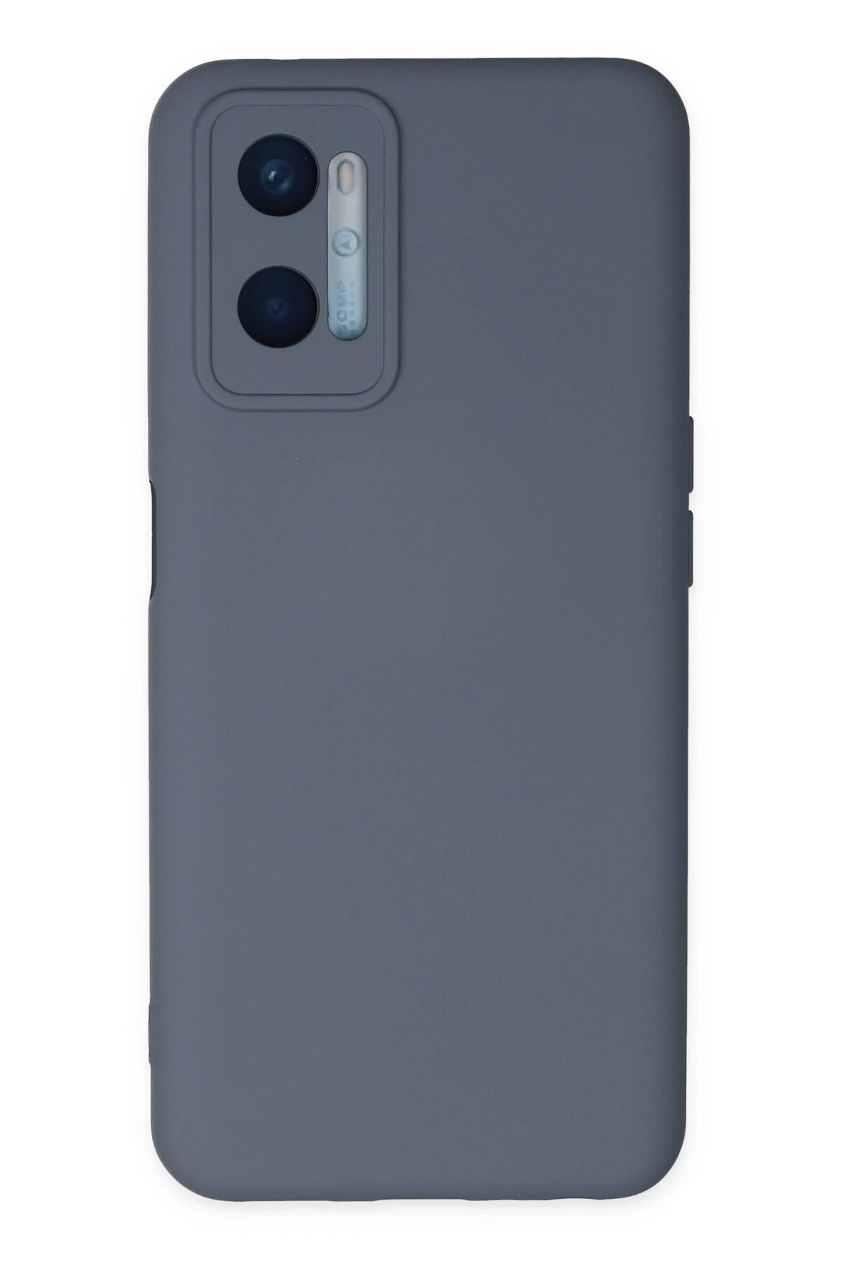 Newface Oppo A96 Kılıf Nano içi Kadife Silikon - Gri