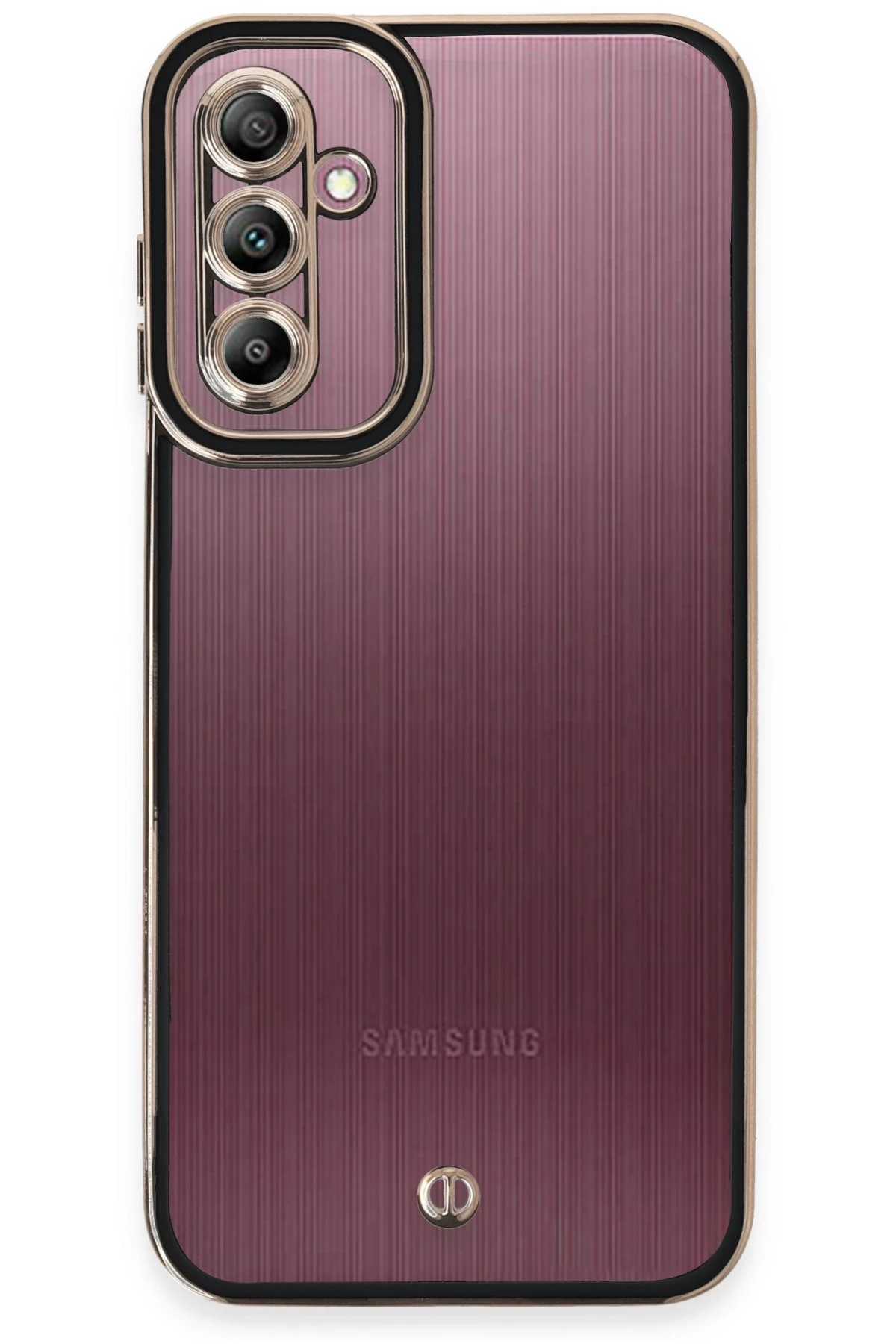 Newface Samsung Galaxy A14 4G Kılıf Liva Lens Silikon - Siyah
