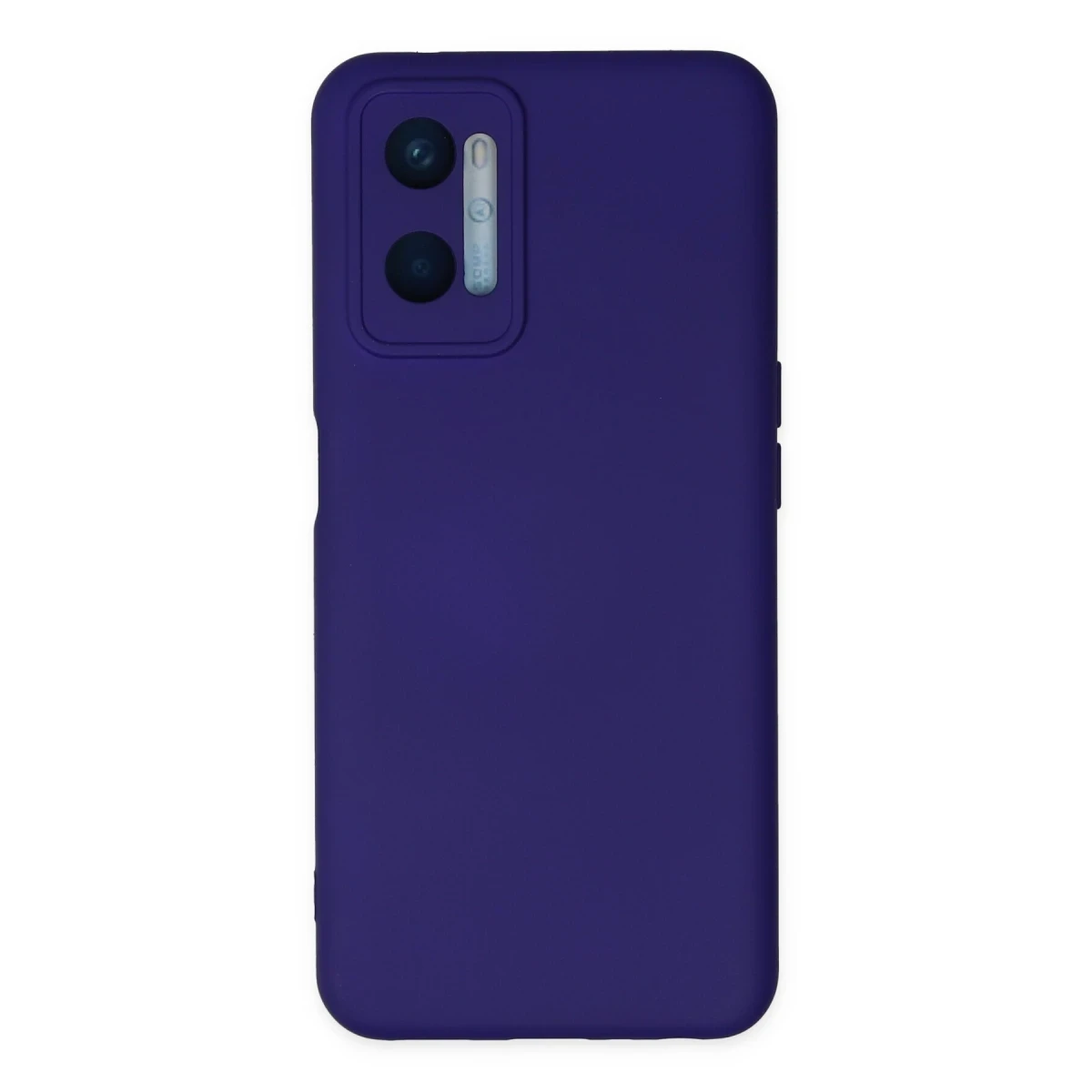 Newface Oppo A96 Kılıf Nano içi Kadife Silikon - Mor
