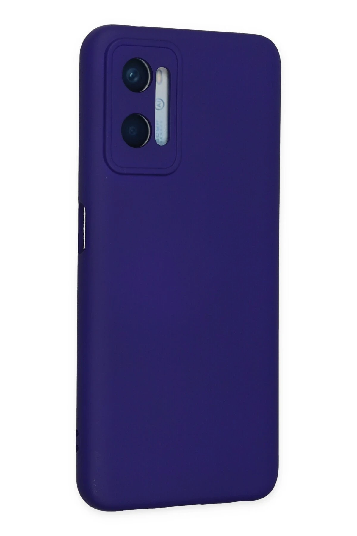Newface Oppo A96 Kılıf Nano içi Kadife Silikon - Mor