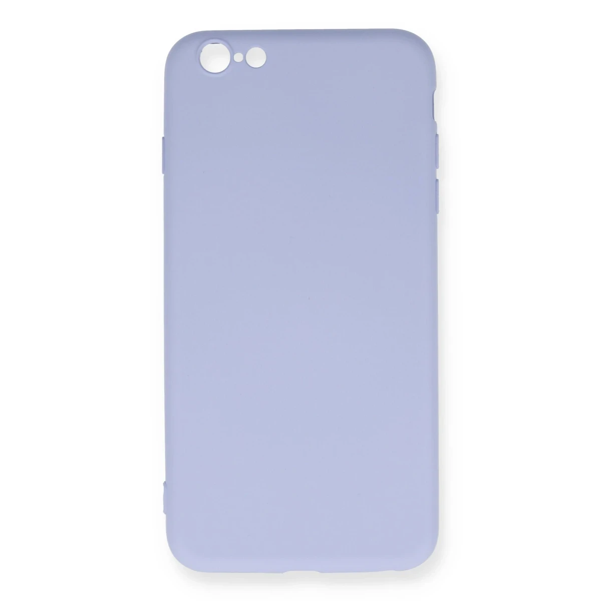 Newface Apple iPhone 6 Plus Kılıf Nano içi Kadife Silikon - Lila