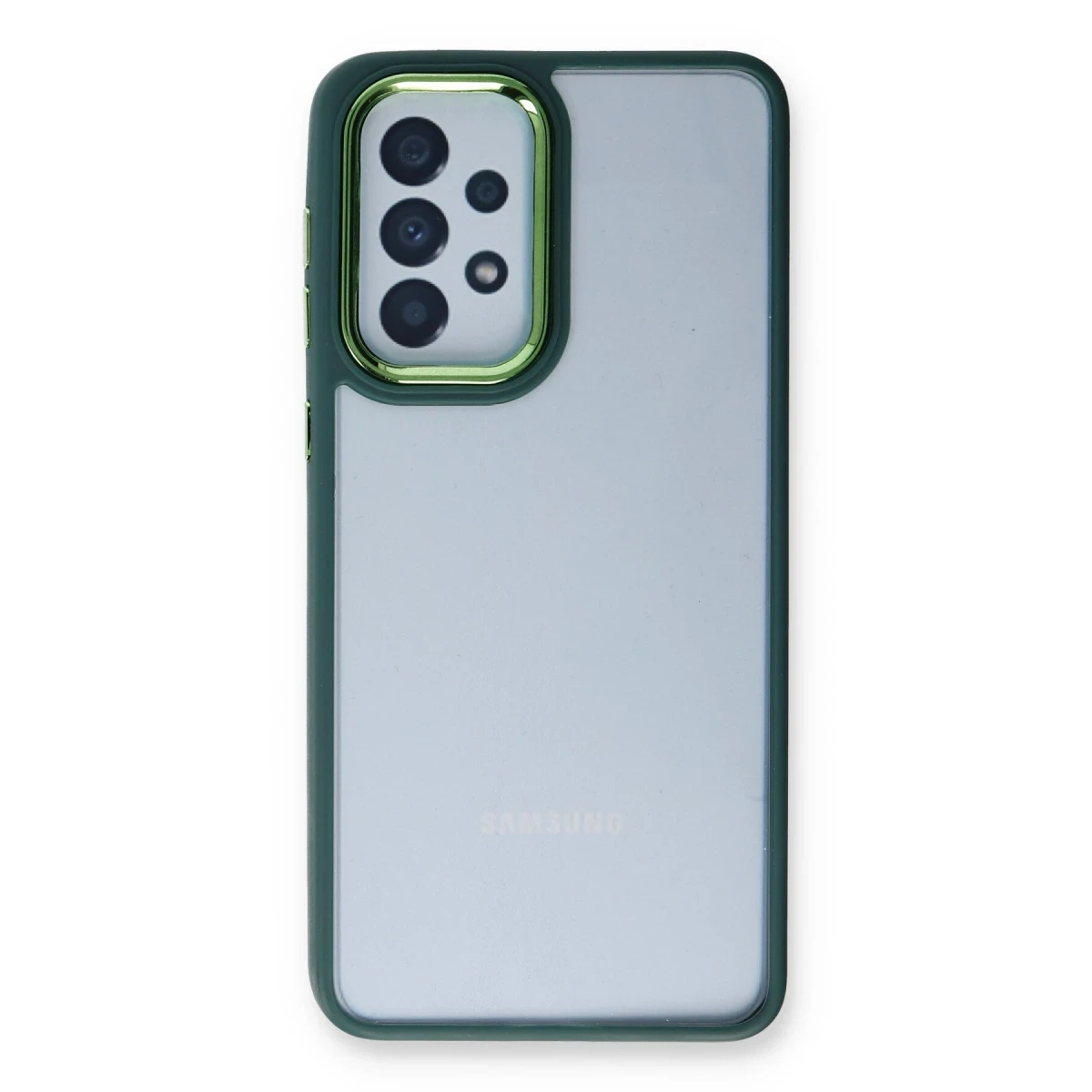 Samsung Galaxy A53 5G Kılıf Dora Kapak - Haki Yeşil