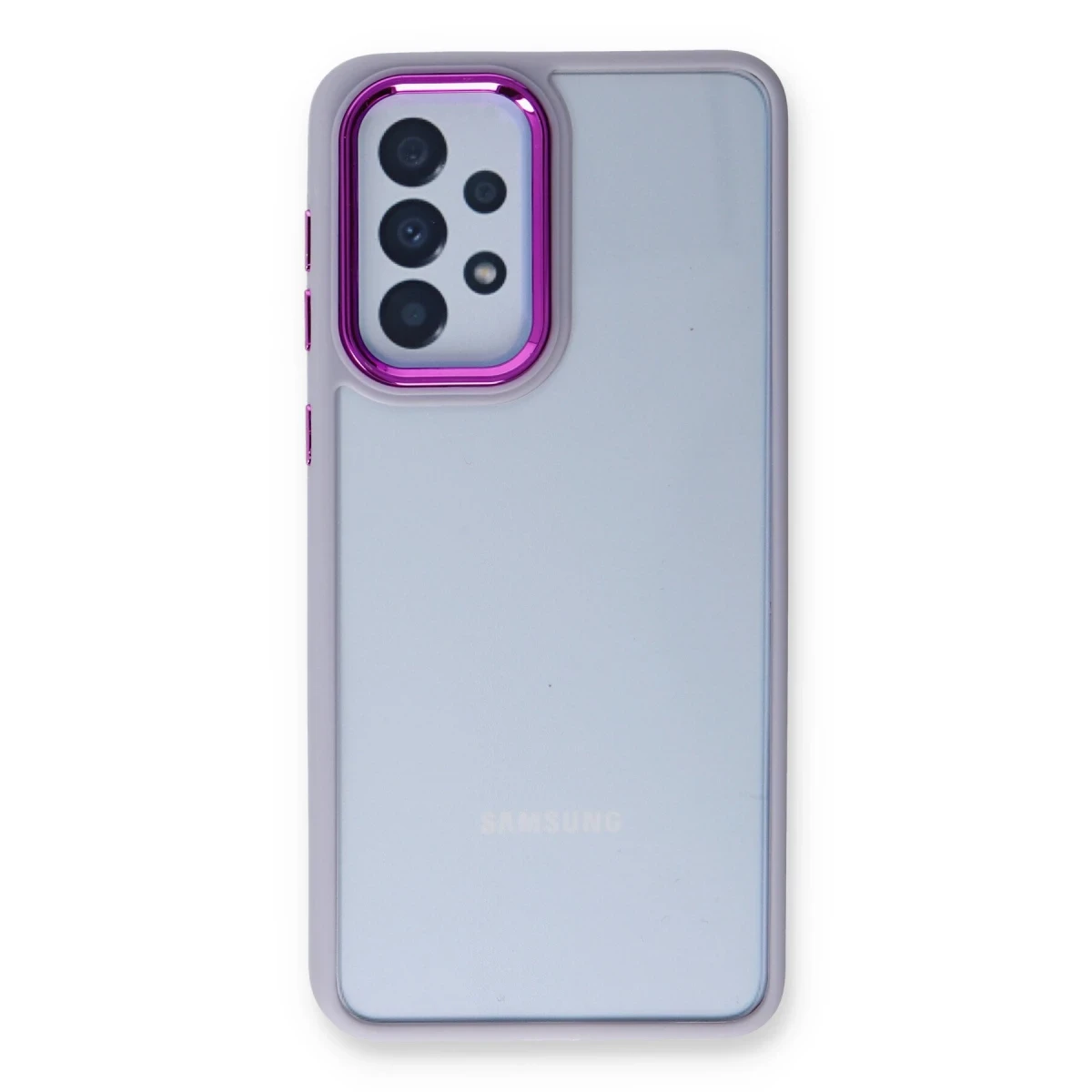 Newface Samsung Galaxy A73 5G Kılıf Dora Kapak - Lila