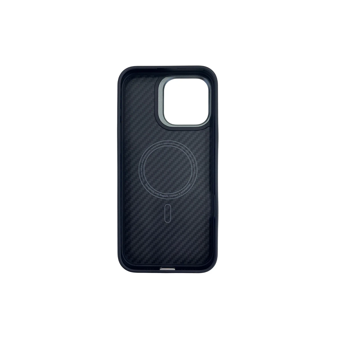 URR Apple iPhone 16 Pro Real Kevlar Magsafe Kapak - Siyah