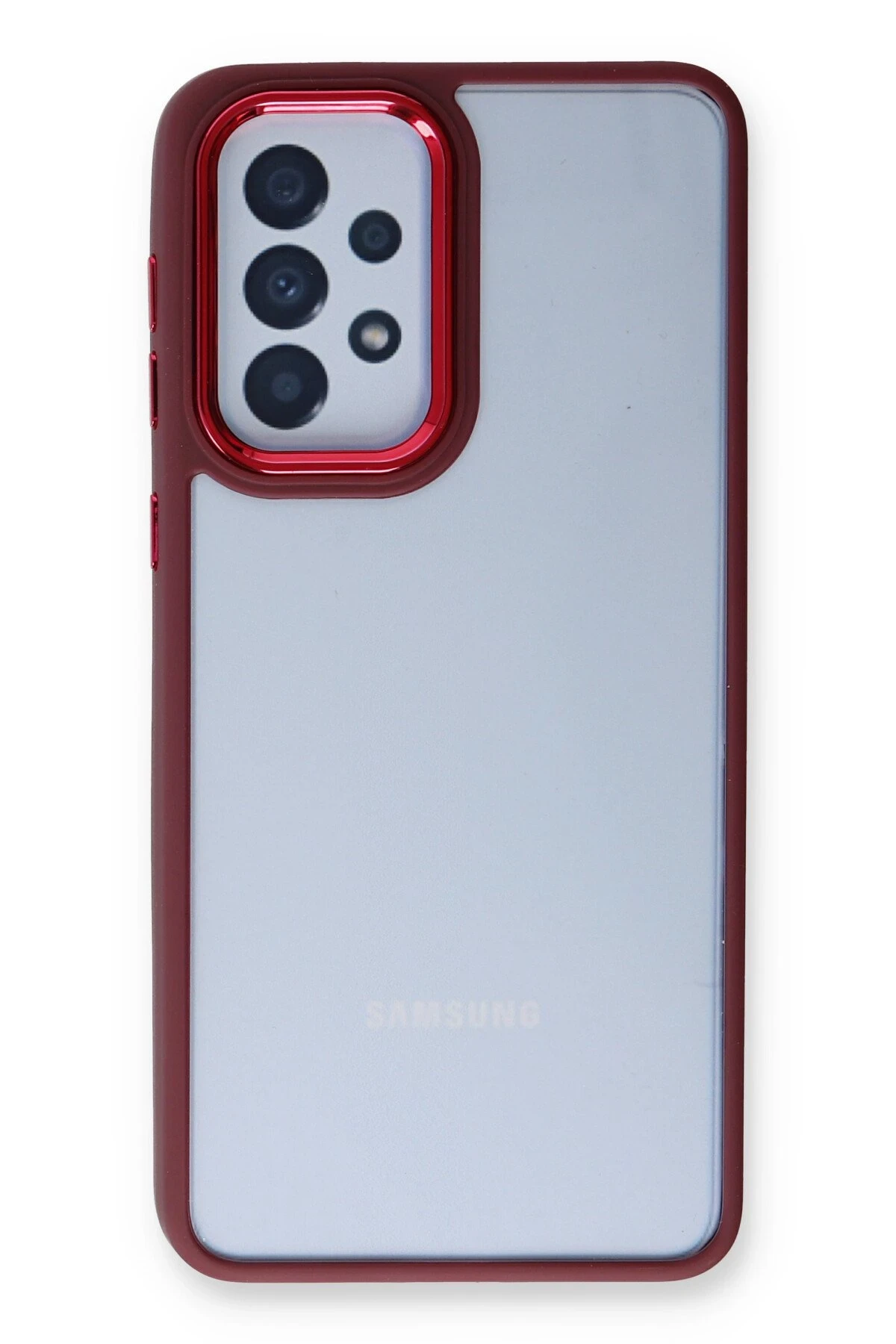 Newface Samsung Galaxy A73 5G Kılıf Dora Kapak - Kırmızı