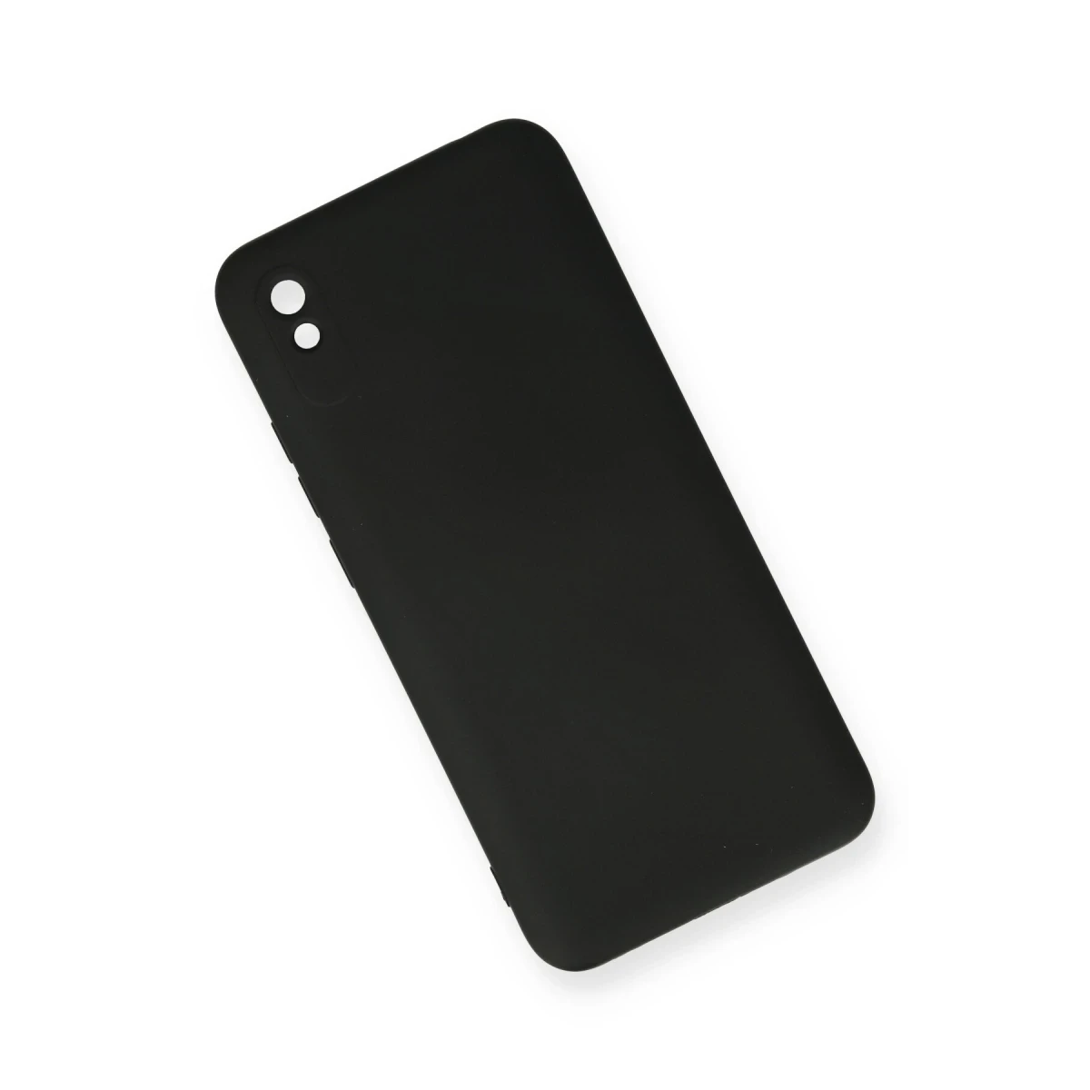 Xiaomi Redmi 9A Kılıf Nano içi Kadife Silikon - Siyah