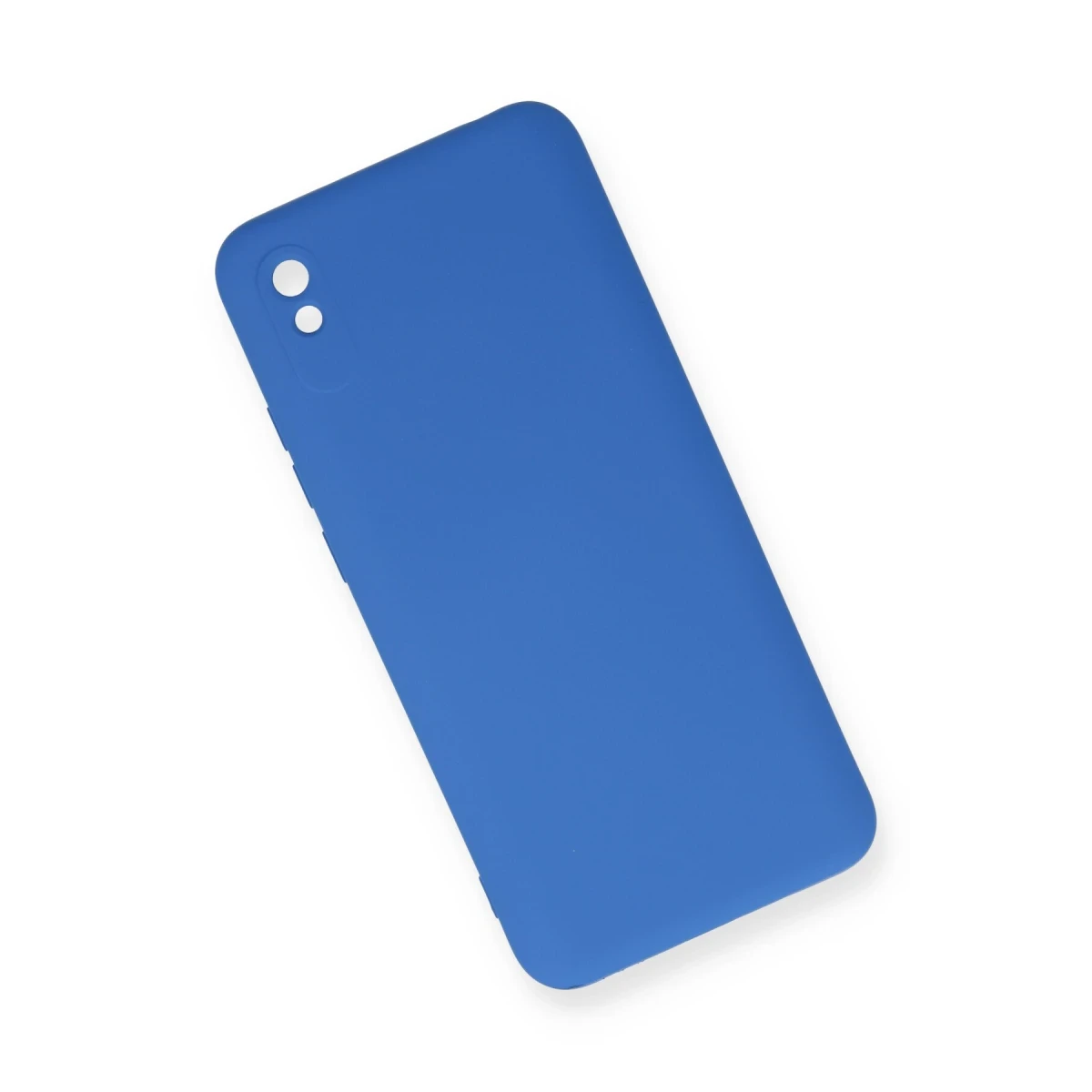 Xiaomi Redmi 9A Kılıf Nano içi Kadife Silikon - Mavi