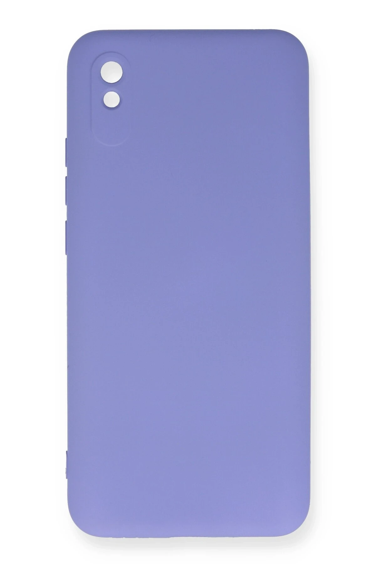 Newface Xiaomi Redmi 9A Kılıf Nano içi Kadife Silikon - Lila