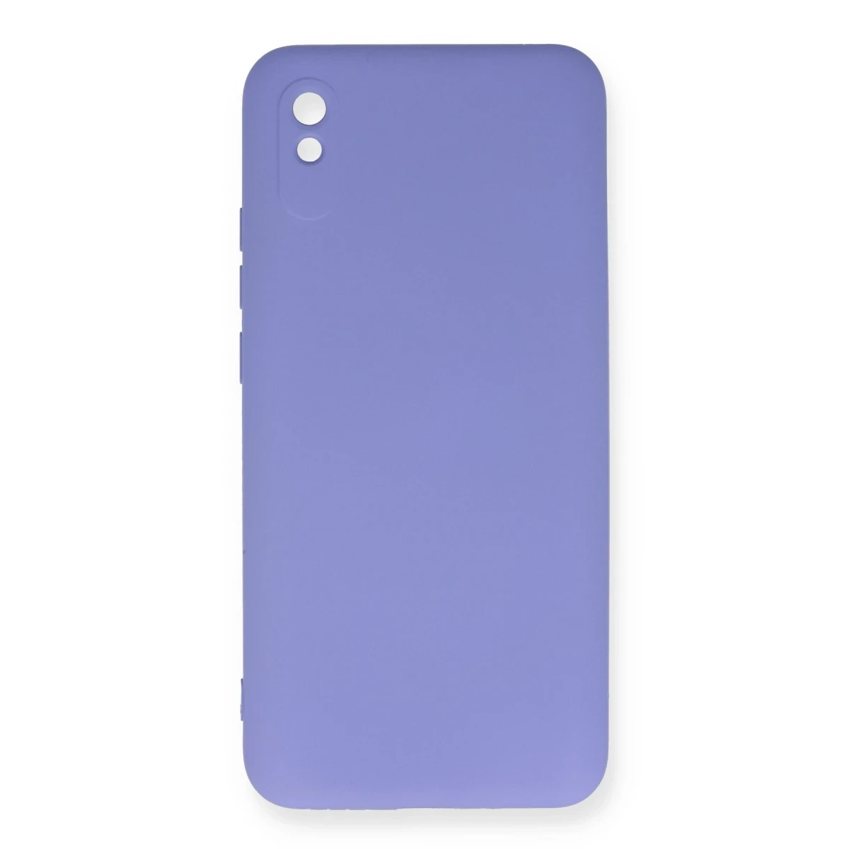 Newface Xiaomi Redmi 9A Kılıf Nano içi Kadife Silikon - Lila
