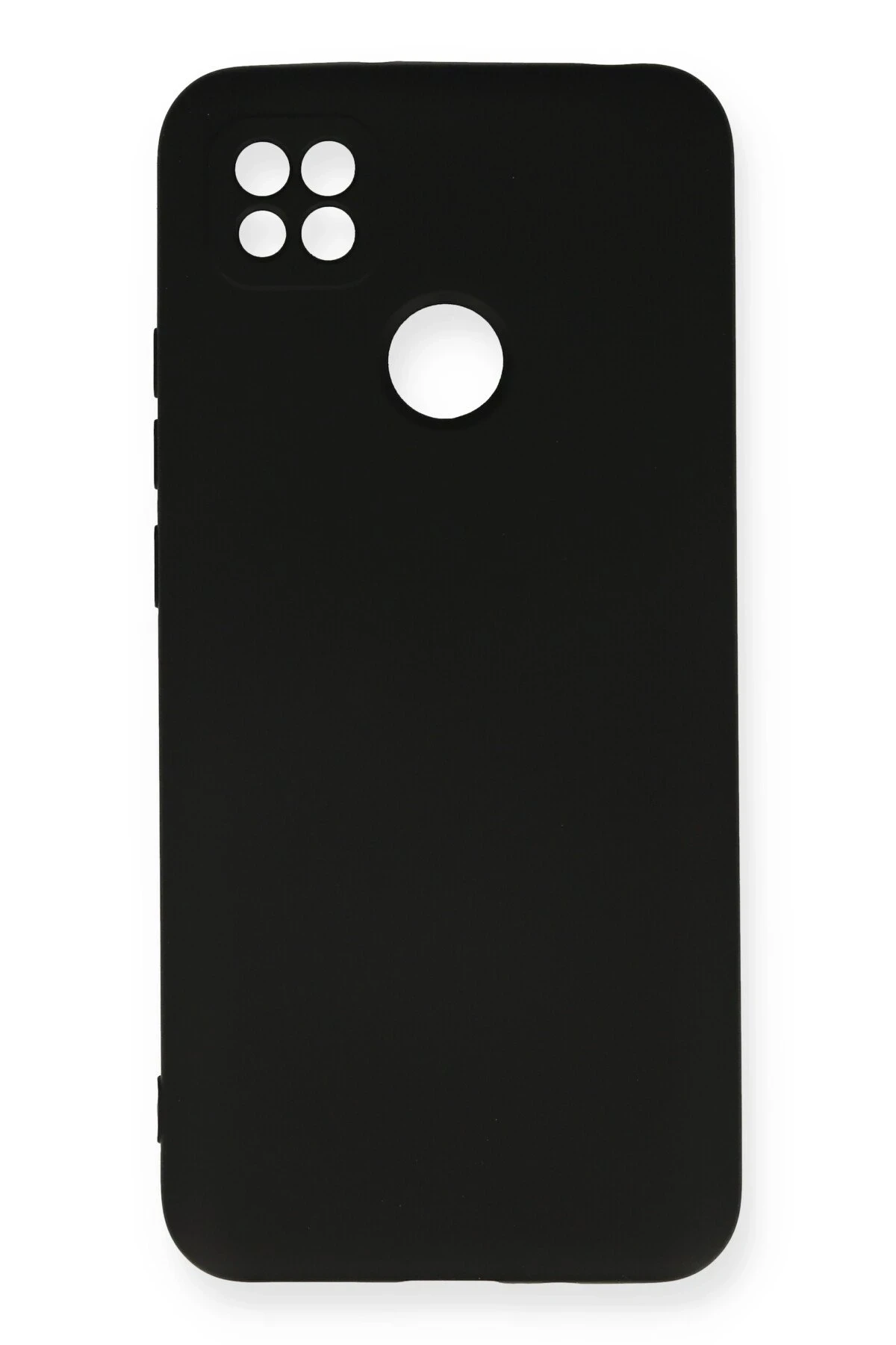 Newface Xiaomi Redmi 9C Kılıf Nano içi Kadife Silikon - Siyah