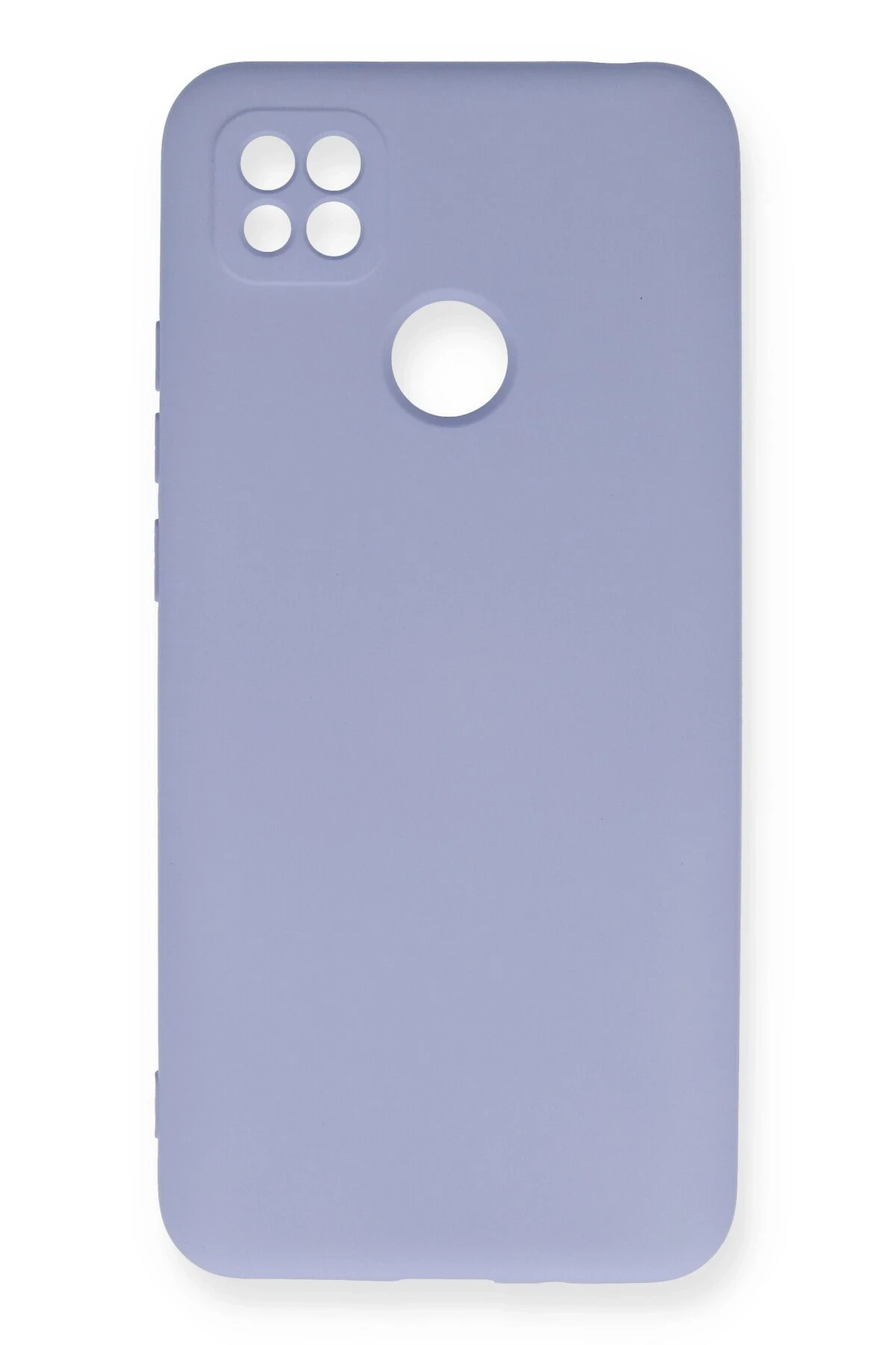 Newface Xiaomi Redmi 9C Kılıf Nano içi Kadife Silikon - Lila