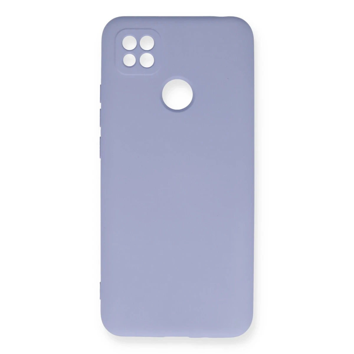 Newface Xiaomi Redmi 9C Kılıf Nano içi Kadife Silikon - Lila