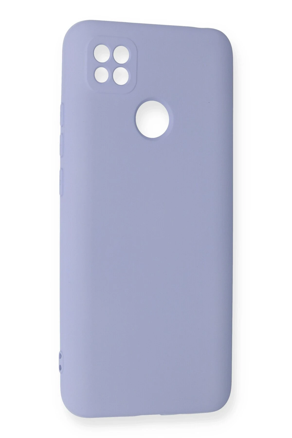 Newface Xiaomi Redmi 9C Kılıf Nano içi Kadife Silikon - Lila