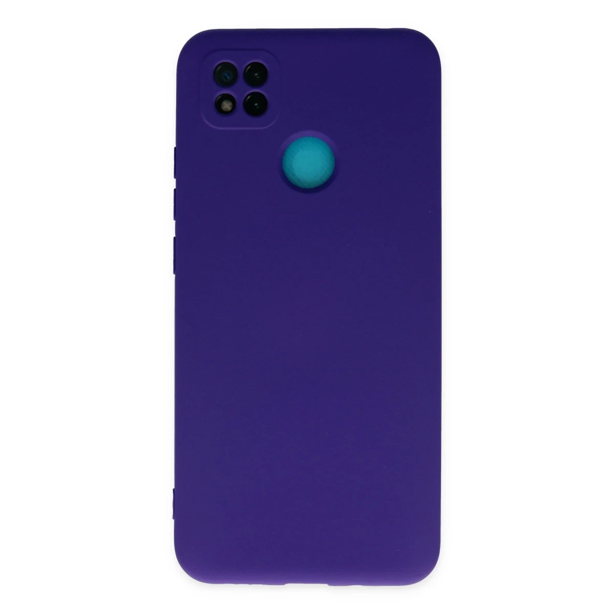 Newface Xiaomi Redmi 9C Kılıf Nano içi Kadife Silikon - Mor