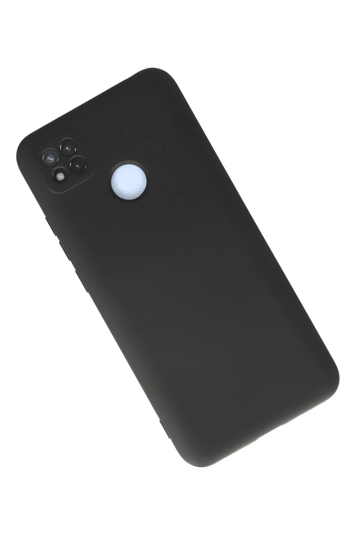 Newface Xiaomi Redmi 9C Kılıf Nano içi Kadife Silikon - Gri