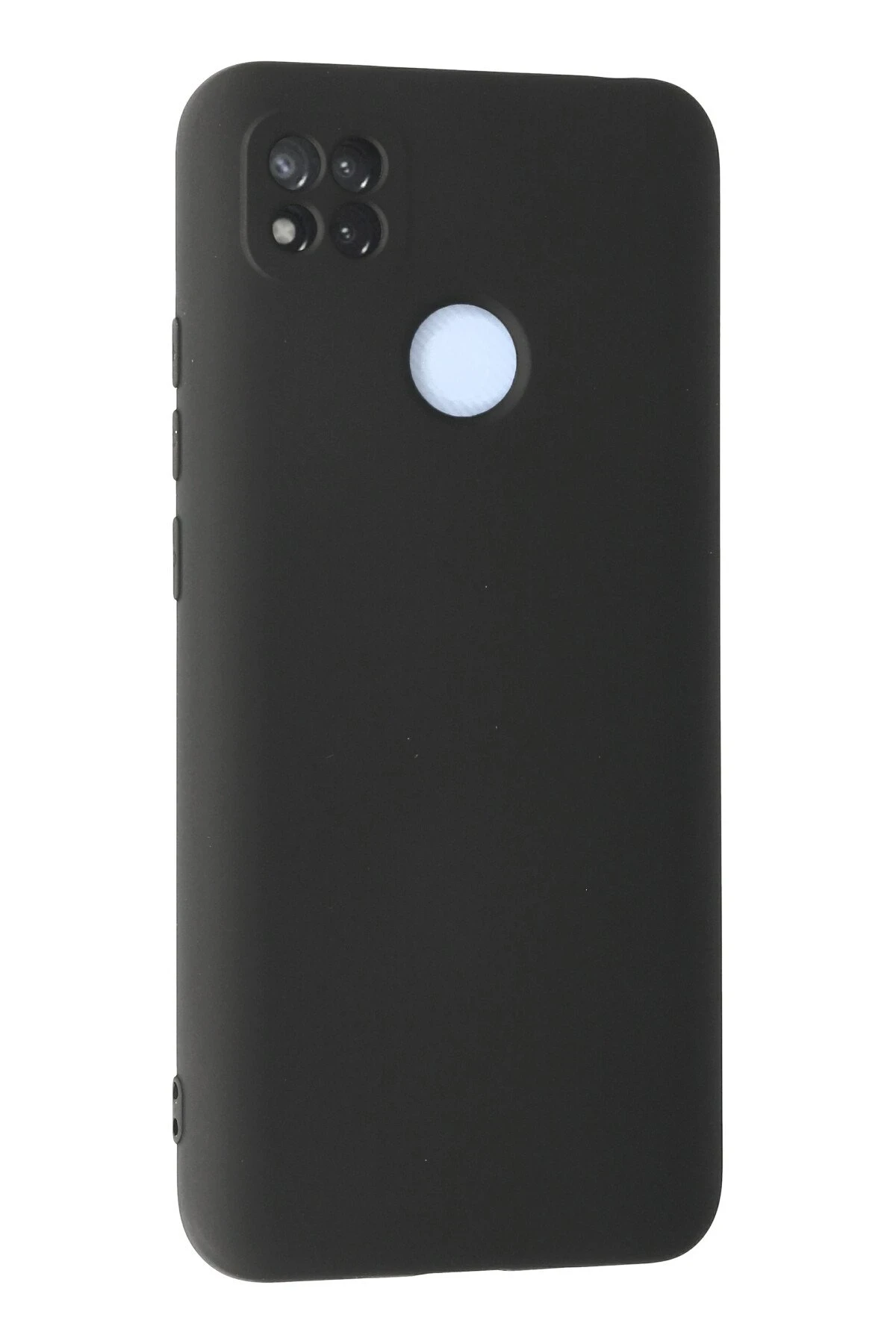 Newface Xiaomi Redmi 9C Kılıf Nano içi Kadife Silikon - Gri